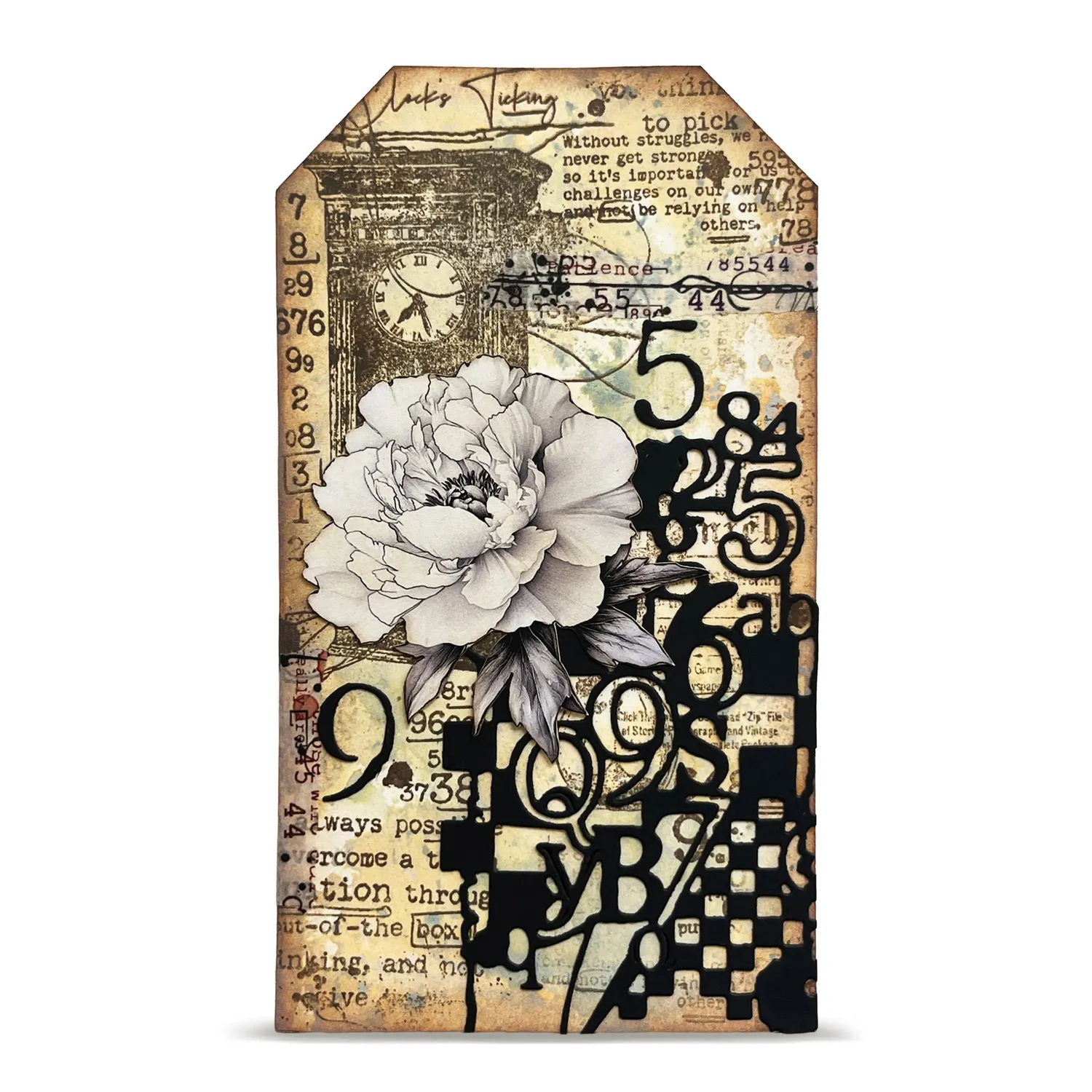 AALL and Create DI-22 Checkered Figures Stanzen Karo