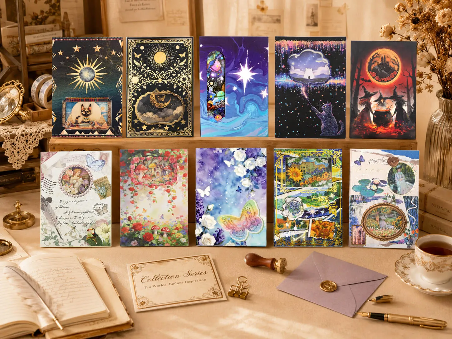 Ieebee Mystery Notebook Box 2 Journals Überraschung