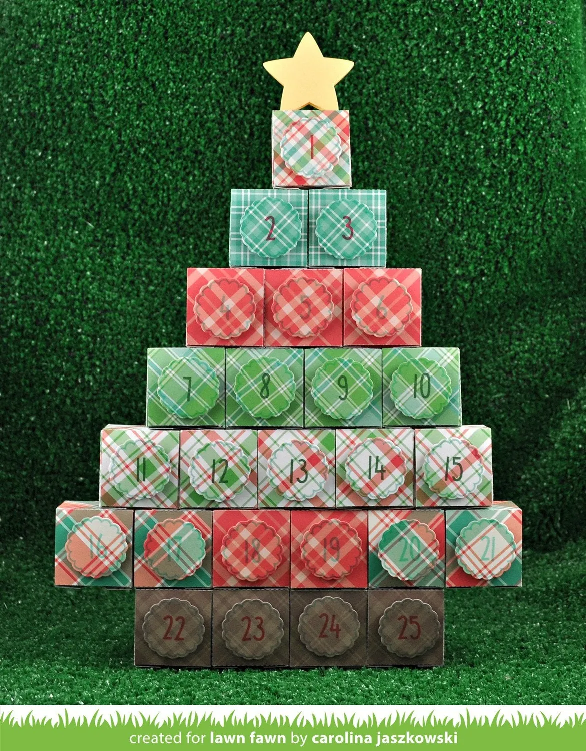 Lawn Fawn Celebration Countdown Stempelset Zahlen 0-25