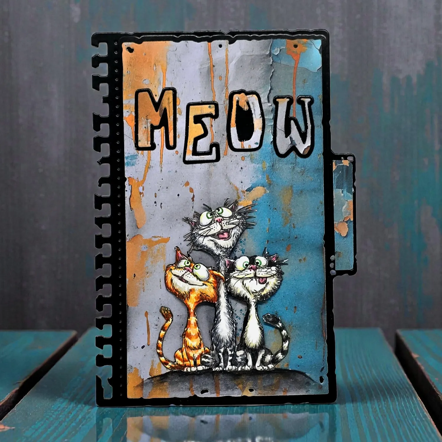 AALL and Create TP-1405 Just Meowmories Clear Stamps A6 Katze