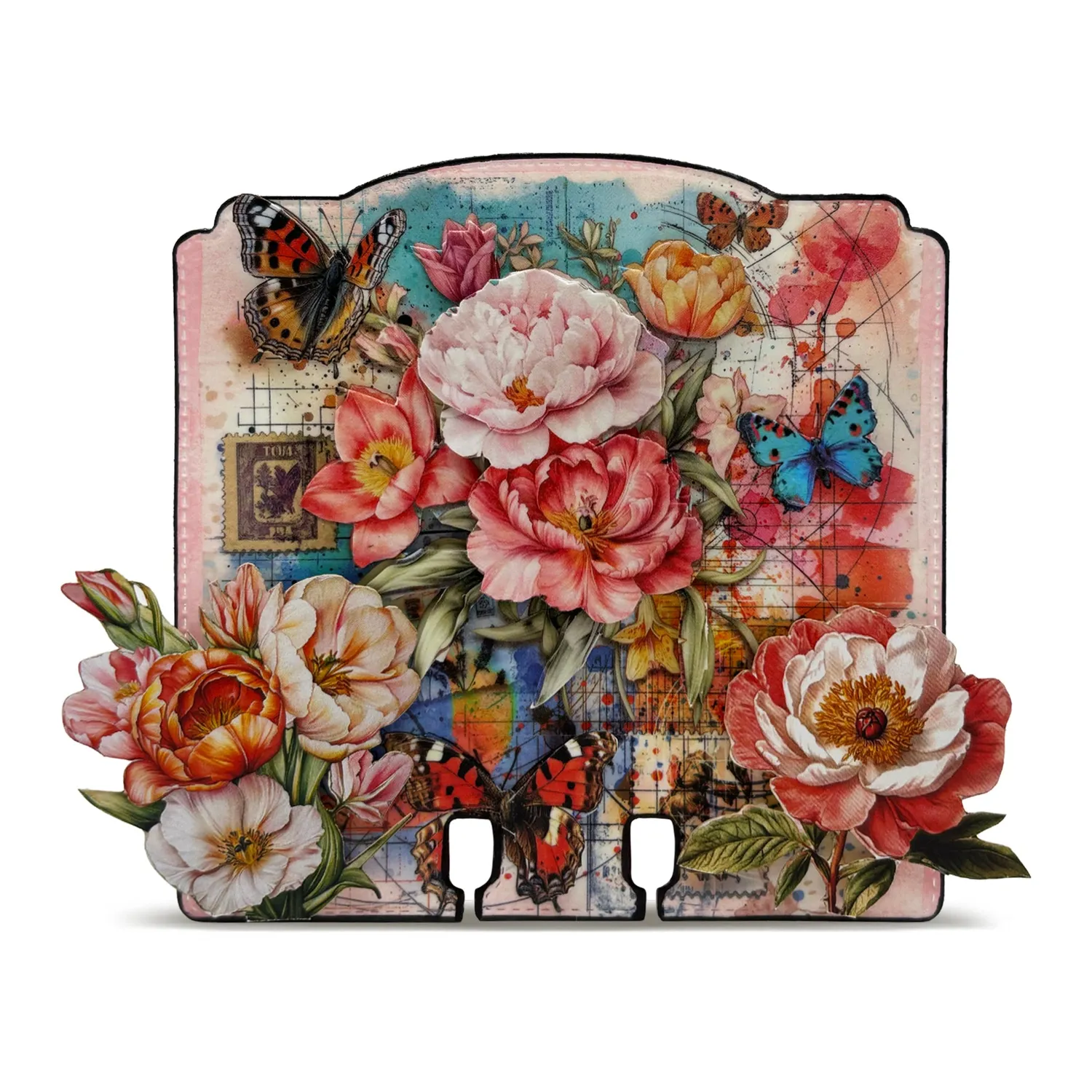 AALL and Create MT-144 Peonies Airmail Washi Tape 25mm