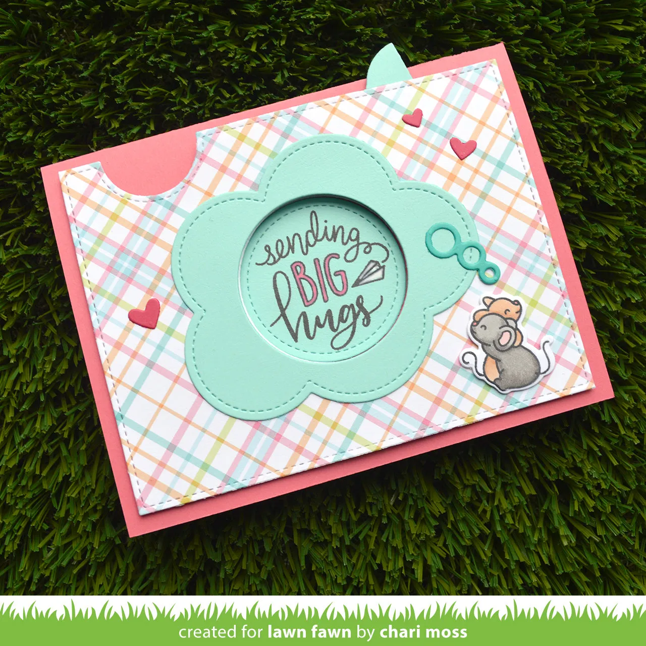 Lawn Fawn Magic Iris Thought Bubble Stanzen