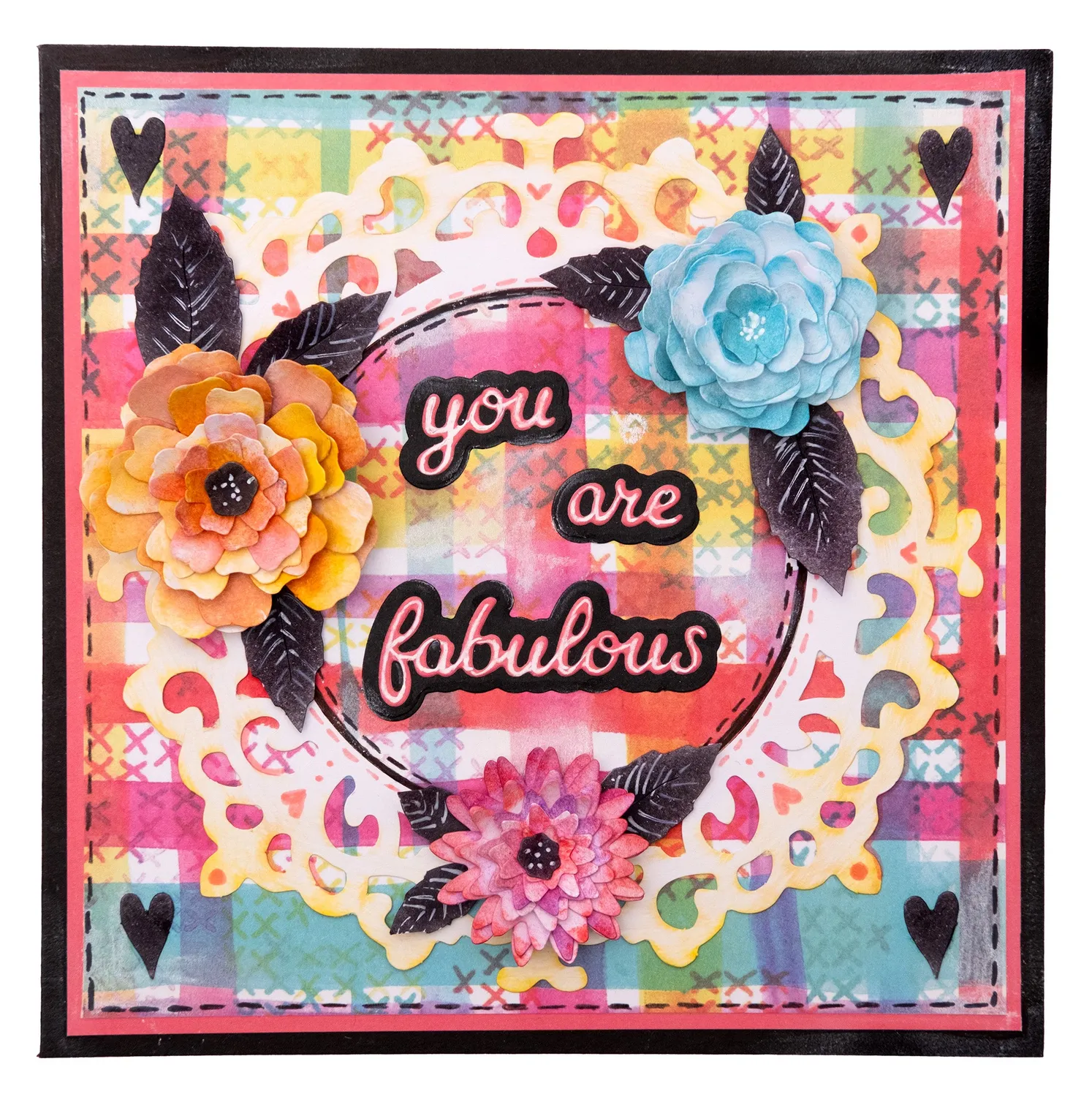 StudioLight Essentials Bloom & Butterfly Die-Cut Block 20 Blatt A5