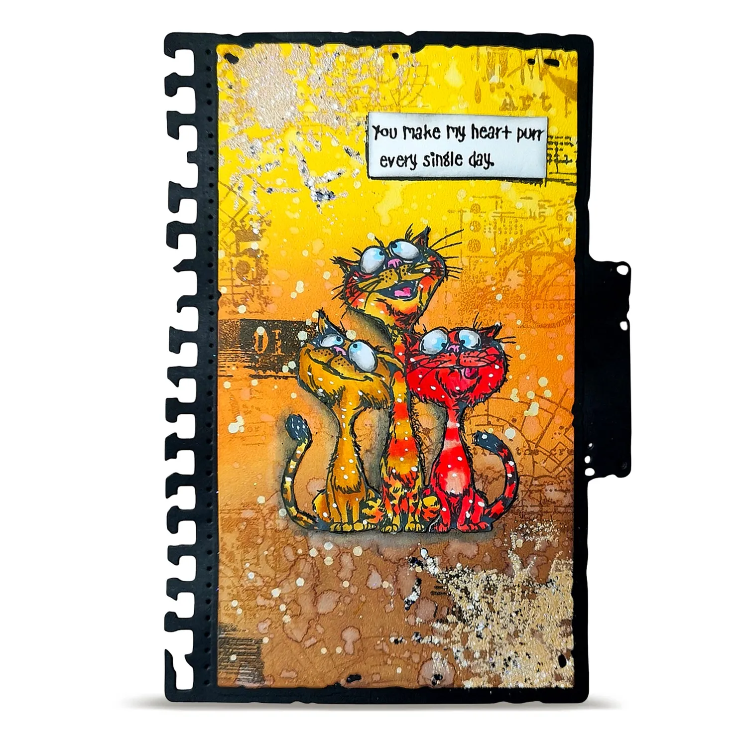 AALL and Create TP-1405 Just Meowmories Clear Stamps A6 Katze