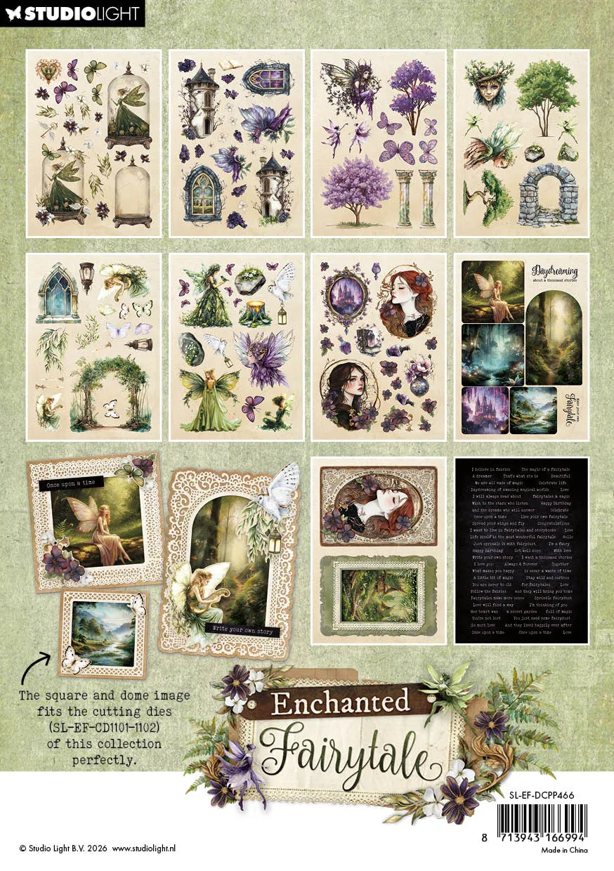 Studio Light Enchanted Fairytale Stanzteile 20 Bogen Märchen