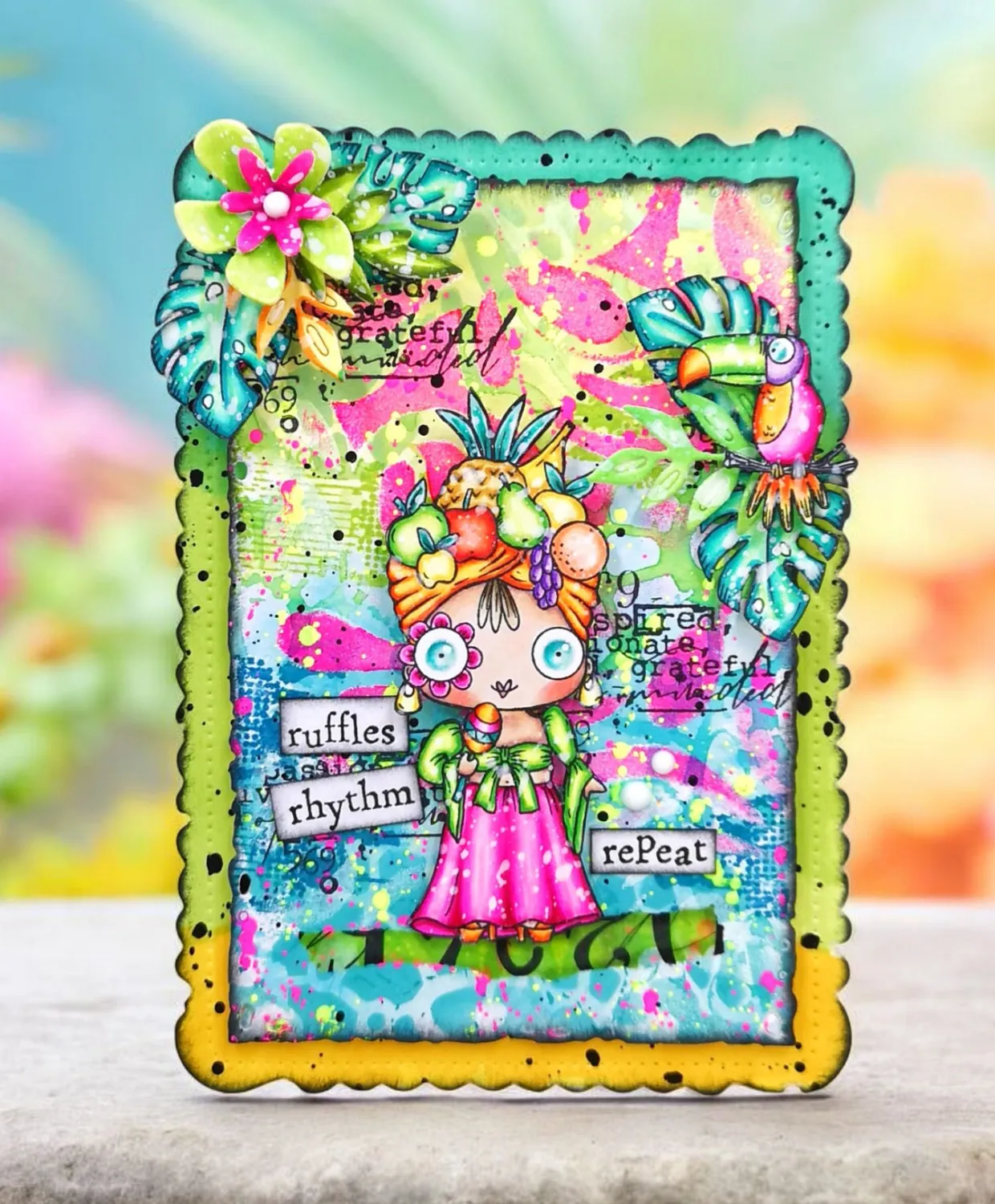 AALL and Create 457 Background Voices Stempelset A6 Hintergrund