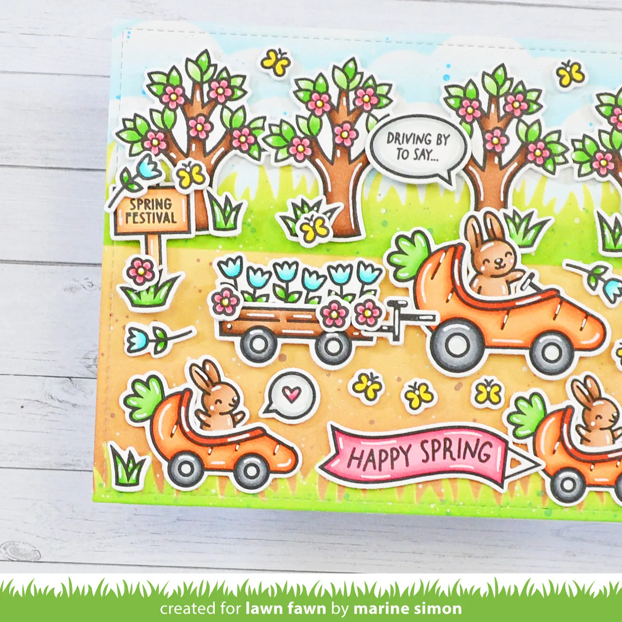 Lawn Fawn All the Speech Bubbles Stempel Mini-Sprüche
