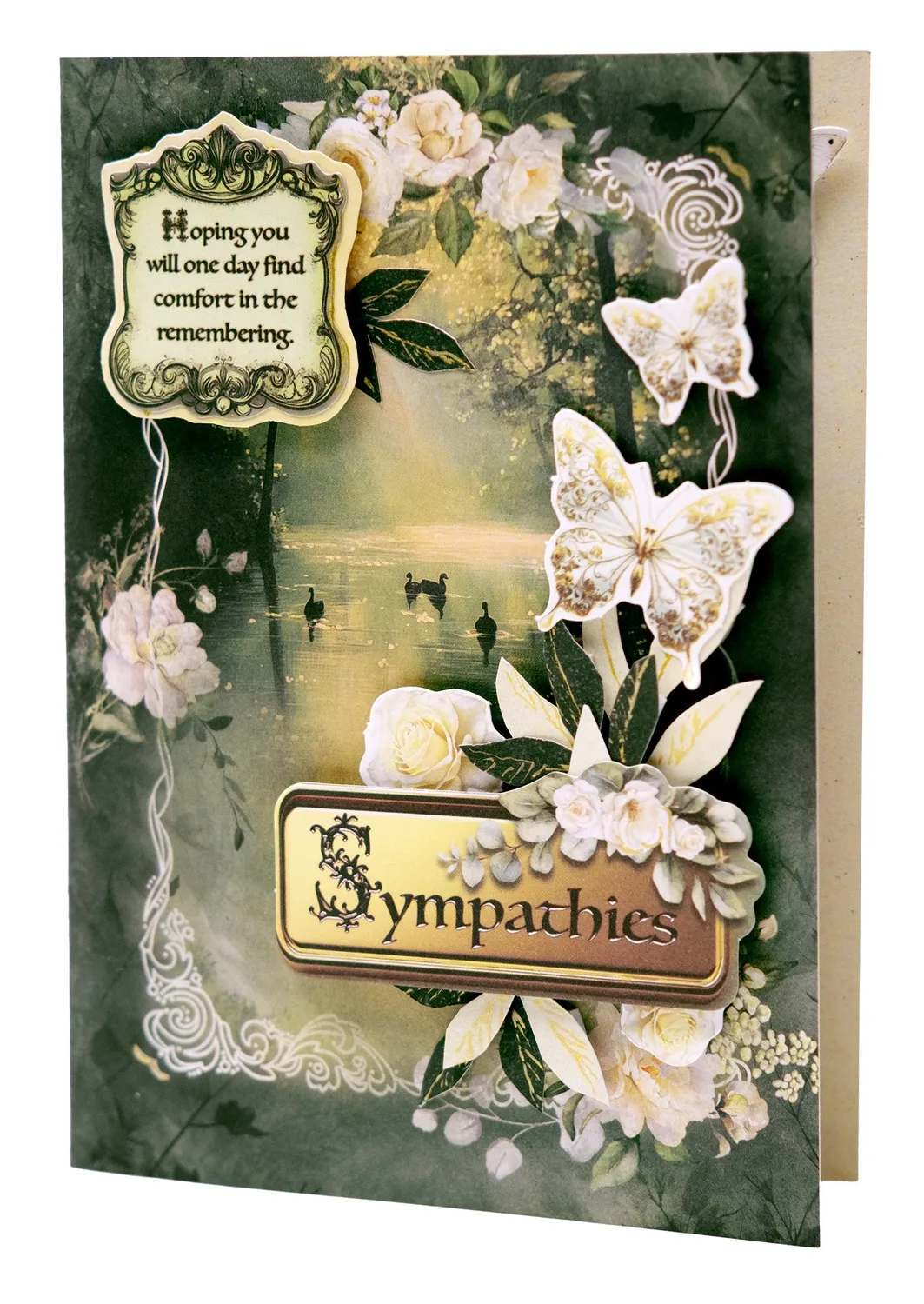 StudioLight Quiet Morning Die-Cut Papierblock 20 Bogen A5