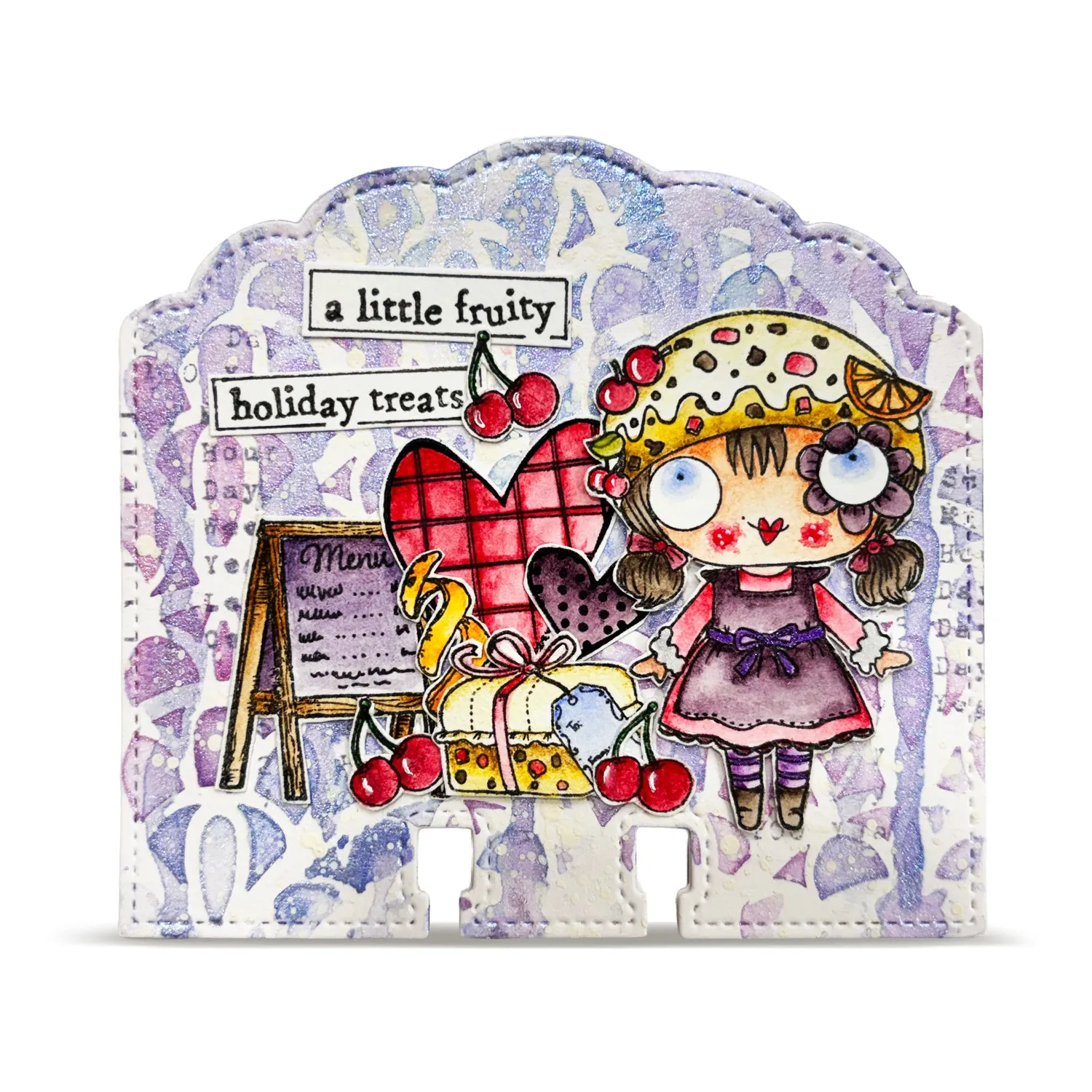 AALL and Create TP-1385 Fruitcake Stempelset A7 klar