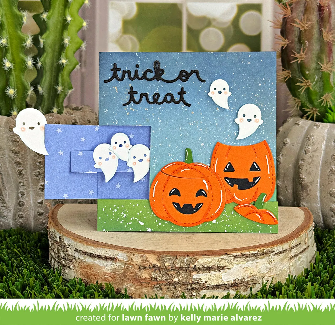 Lawn Fawn Knock Knock Rectangle Door Add-On Stanzschablone 7-teilig