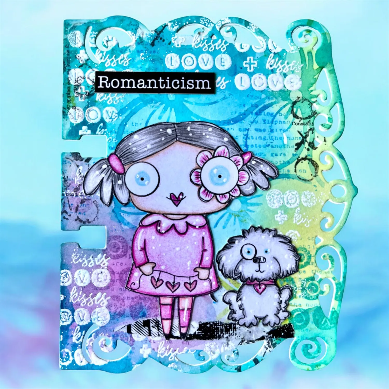 AALL and Create 494 X Or O Stempel A7 Janet Klein 8 Motive