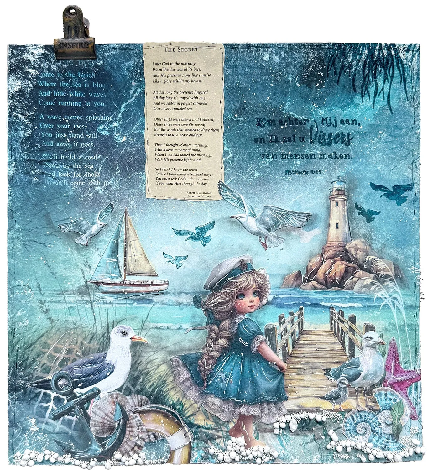 StudioLight Tide of Hope Seaweed Coral Stempel Meer