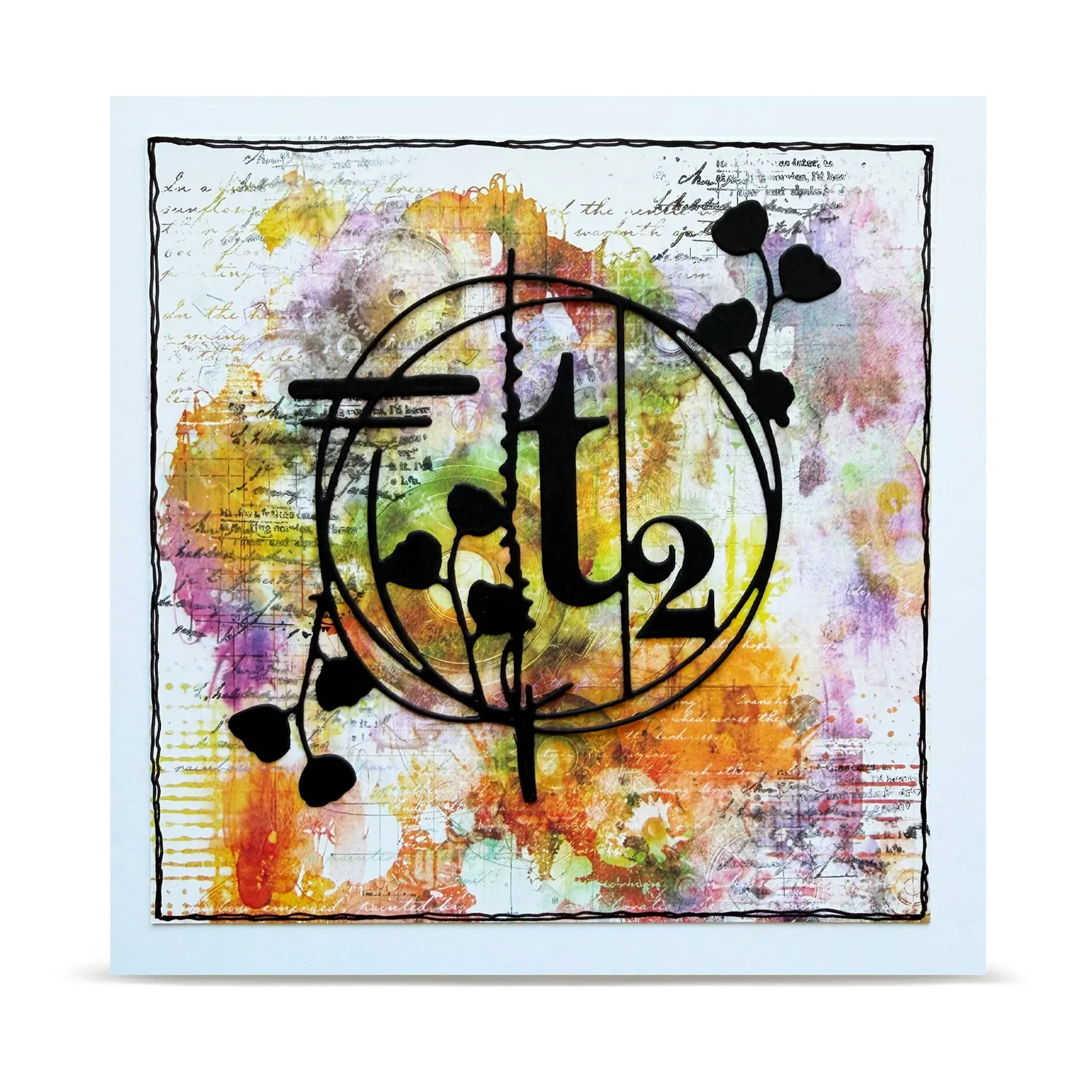 AALL and Create DI-13 Bursting Buds Stanzschablone 9,8x9,6cm