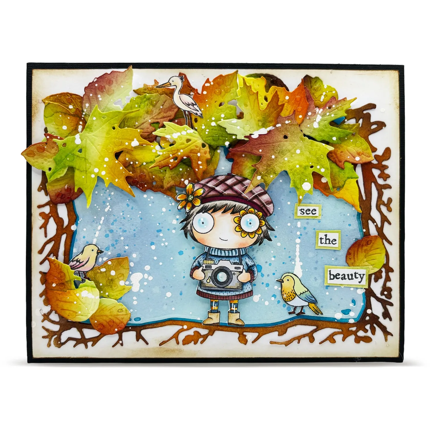 AALL and Create TP-1368 Nature's Art Stempelset A7 Natur