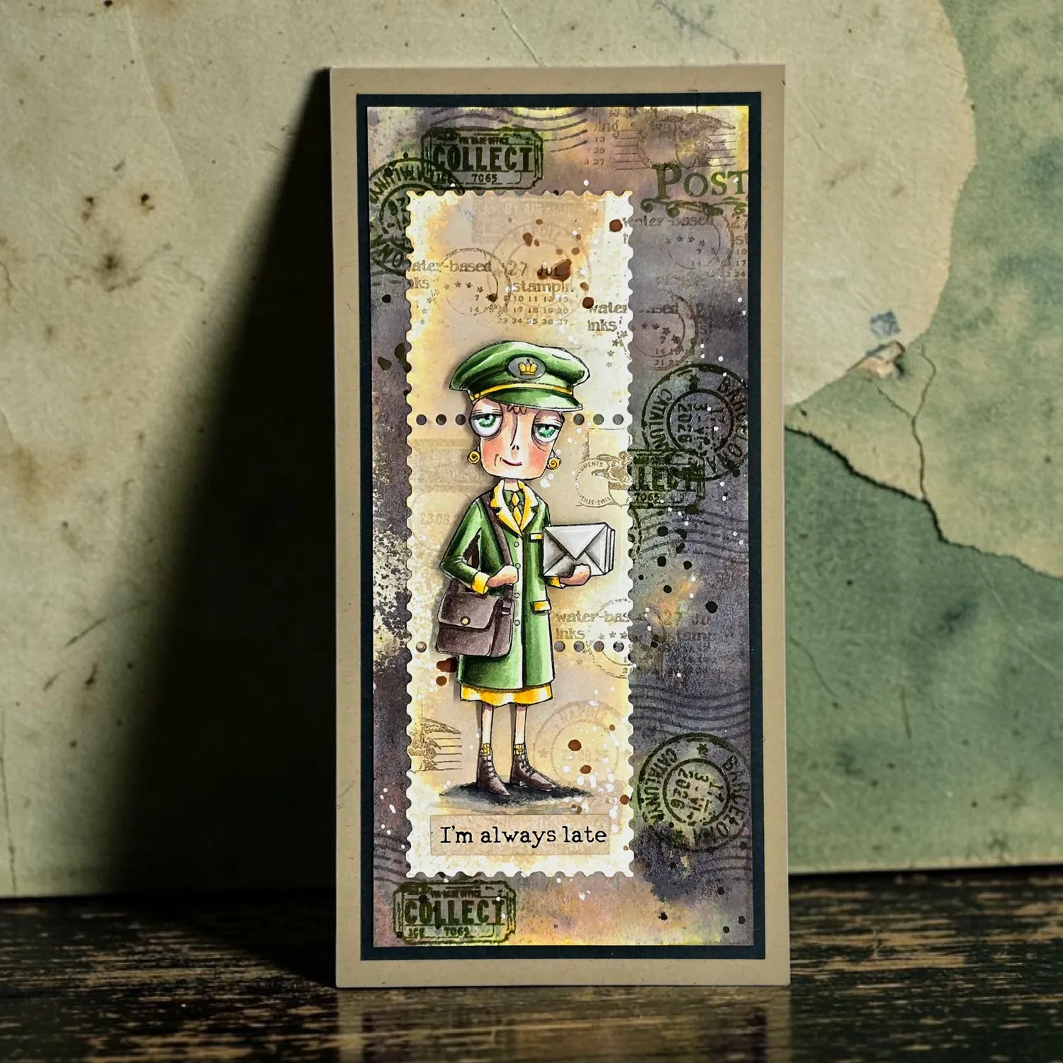 AALL and Create A7 TP-1379 Dee Delivers Stempelset 7 Stempel klar