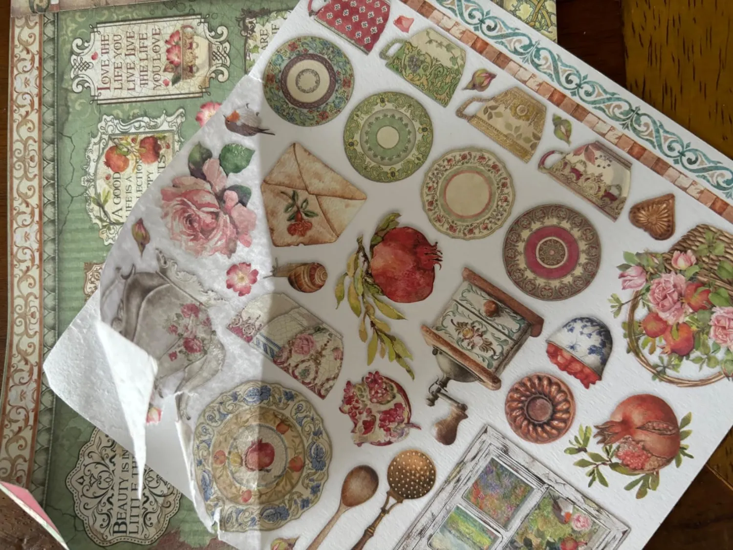 Stamperia Casa Granada SBBXS13 Scrapbookblock 15x15 cm 190g