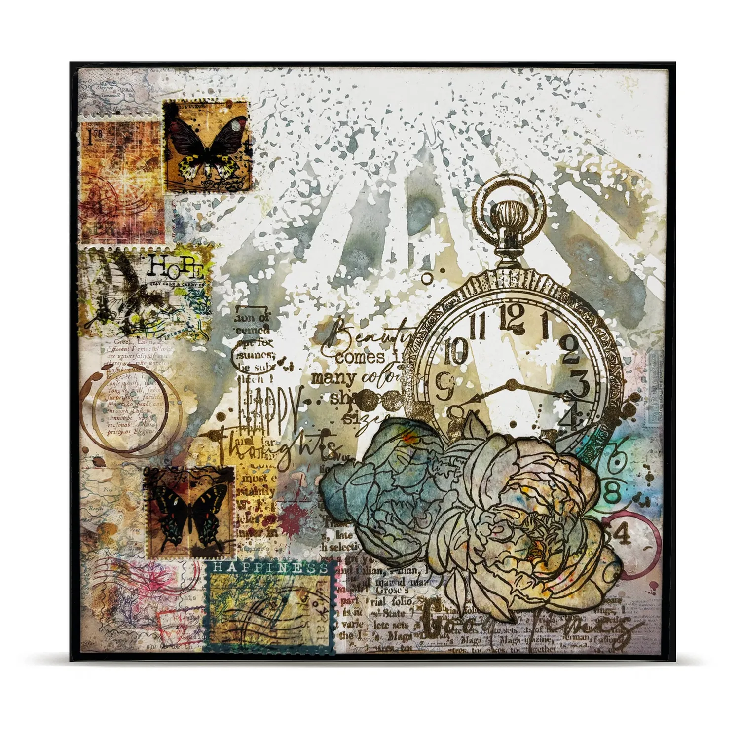 AALL and Create #743 Time & Tide Stempelset A4 Meermotiv
