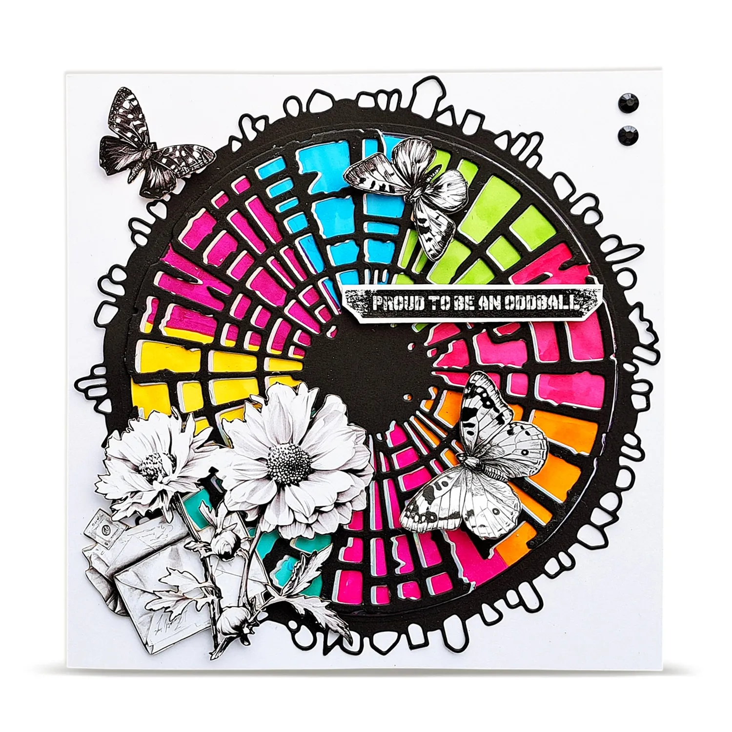 AALL and Create DI-114 Maze Wheel Stanzschablone 14x14 cm