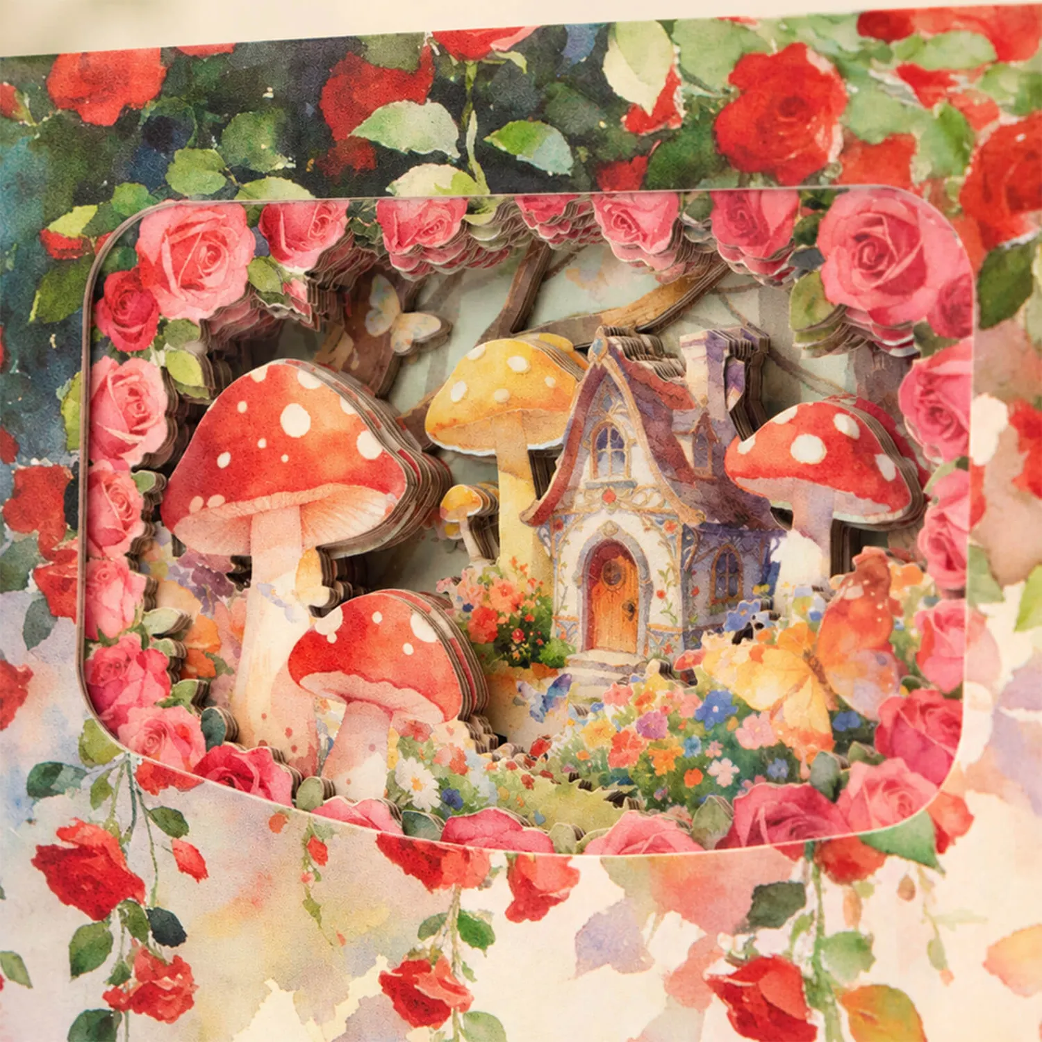 Ieebee Botanical Mushroom Journal 3D 60 Seiten Pilz