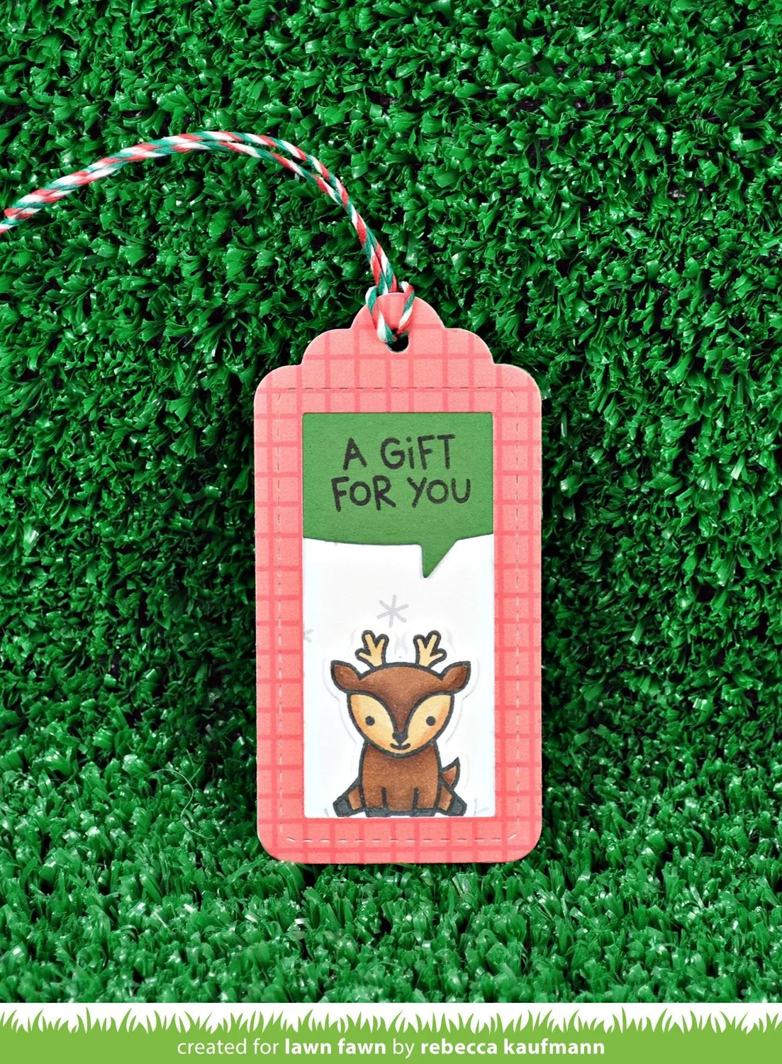 Lawn Fawn Say What? Gift Tags Stanzen Sprechblasen 4-teilig