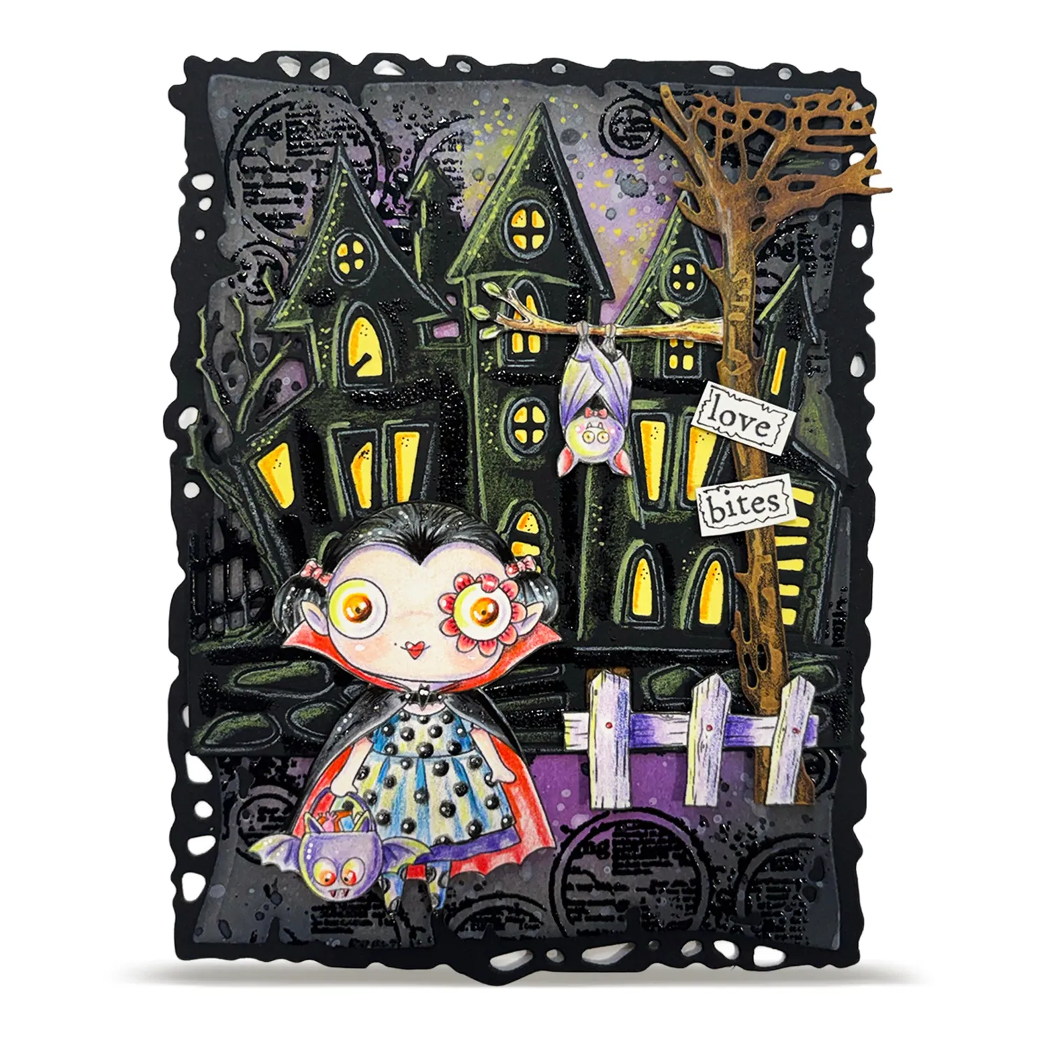 AALL and Create TP-1416 Almost Scary Stempelset A7 Halloween