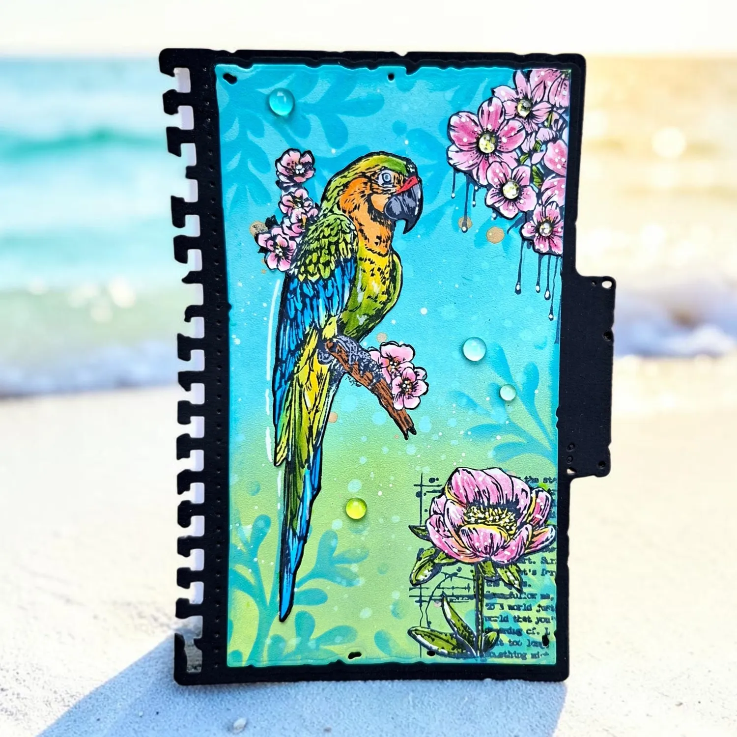 AALL and Create TP-1348 Parrot Song Stempelset A6 Photopolymer