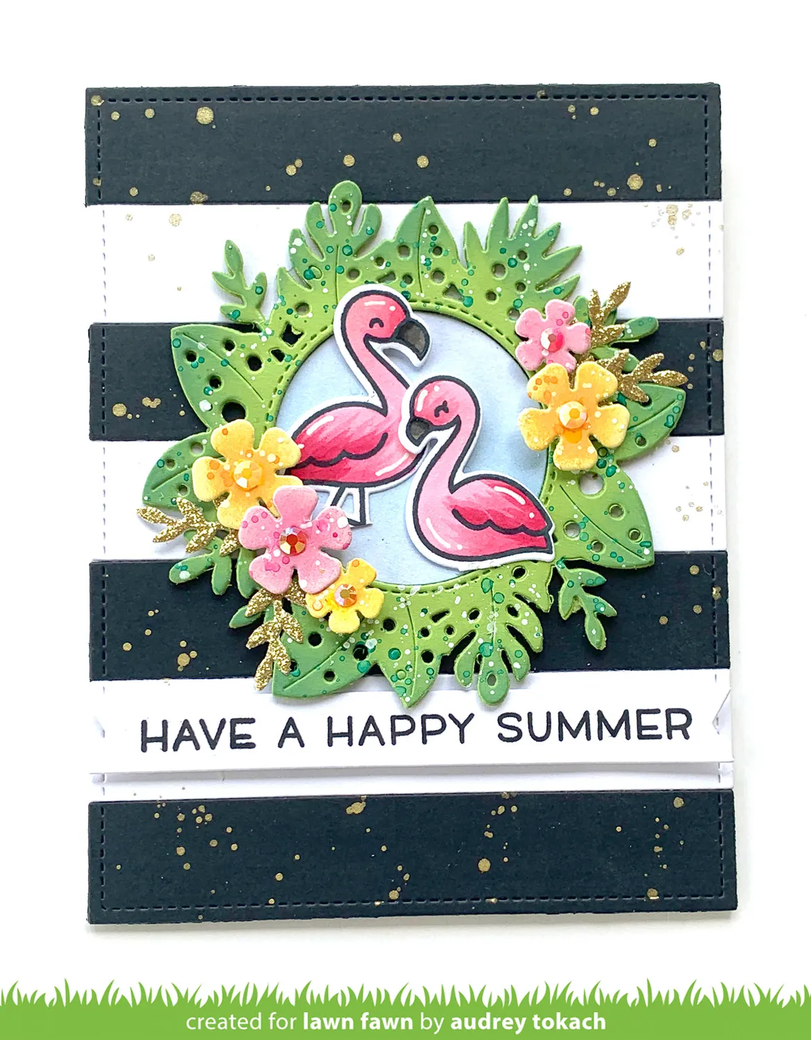 Lawn Fawn Lawn Cuts Simple Stripes Portrait Stanzschablone