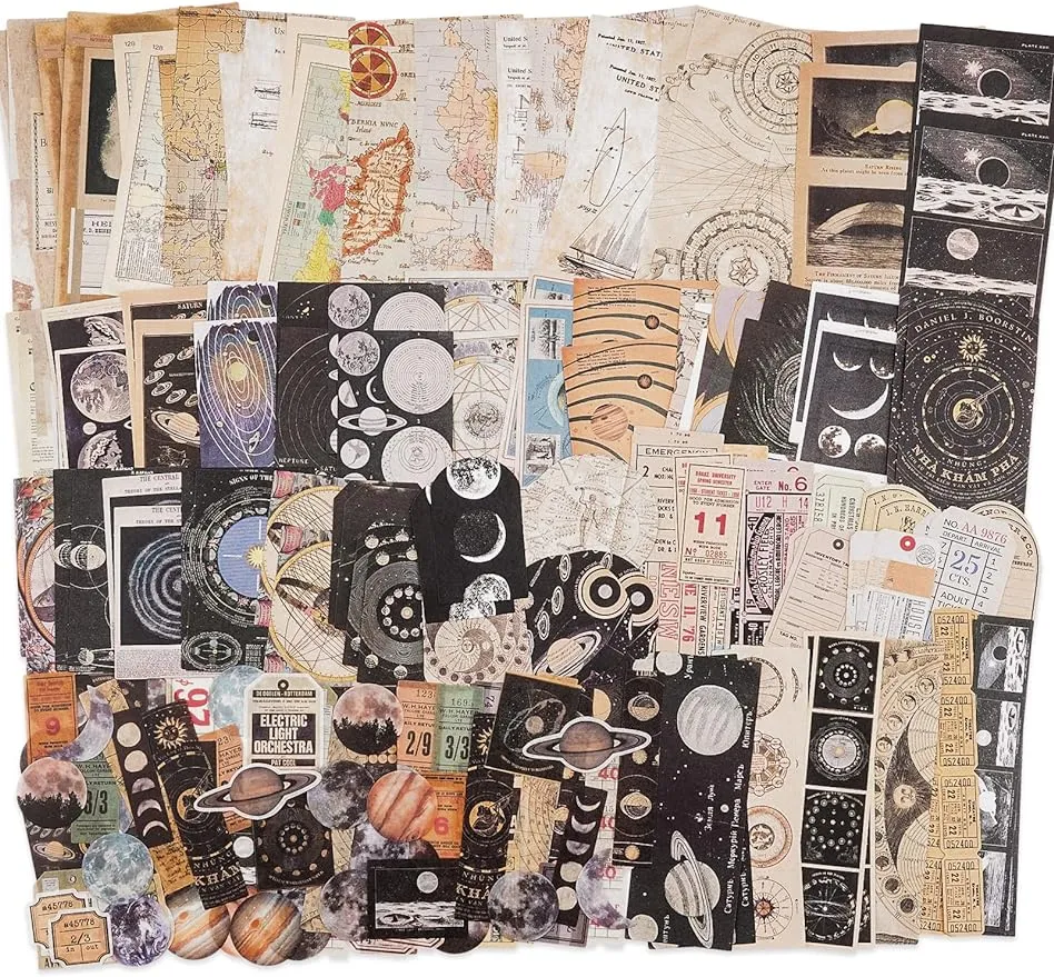 Ieebee Yesterday Once More Deko-Papier 200-teilig Vintage