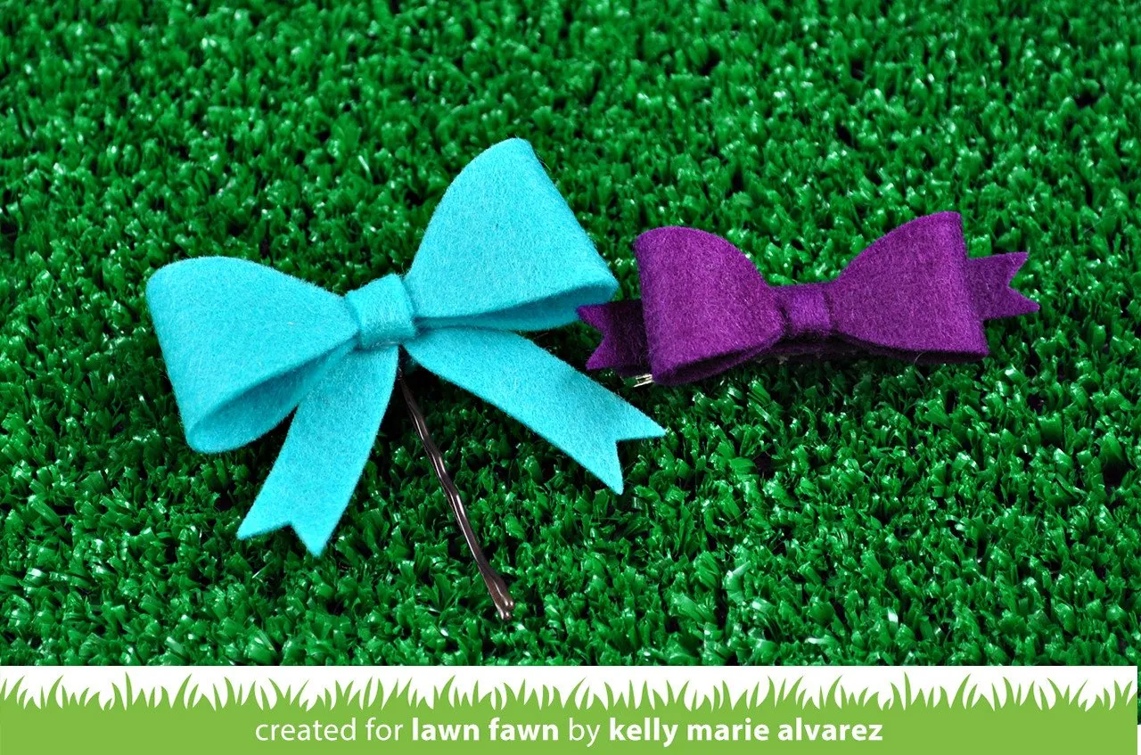 Lawn Fawn Put a Bow on It Lawn Cuts Stanze Schleife 3er
