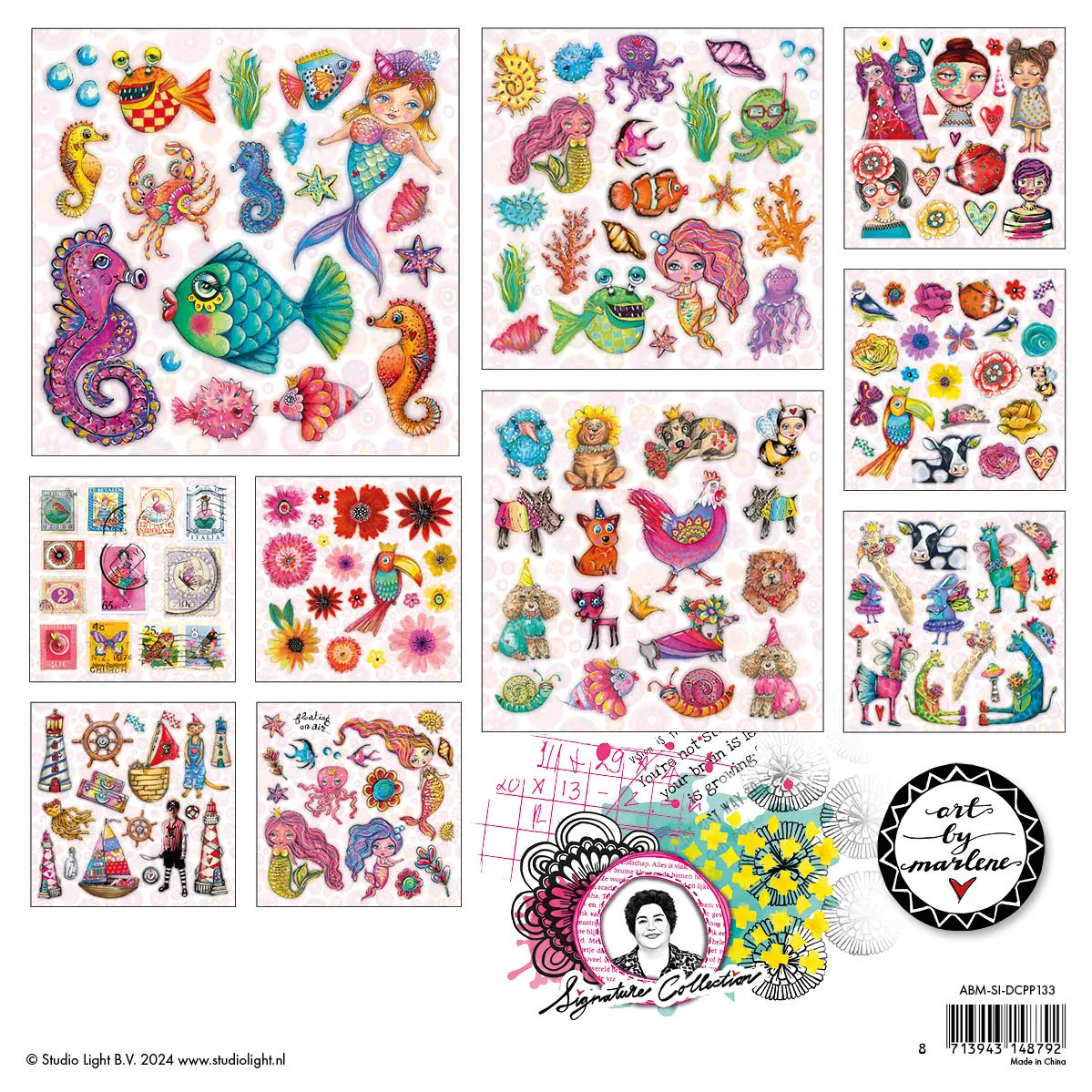 Art by Marlene Signature Collection Papierelemente Edition 2