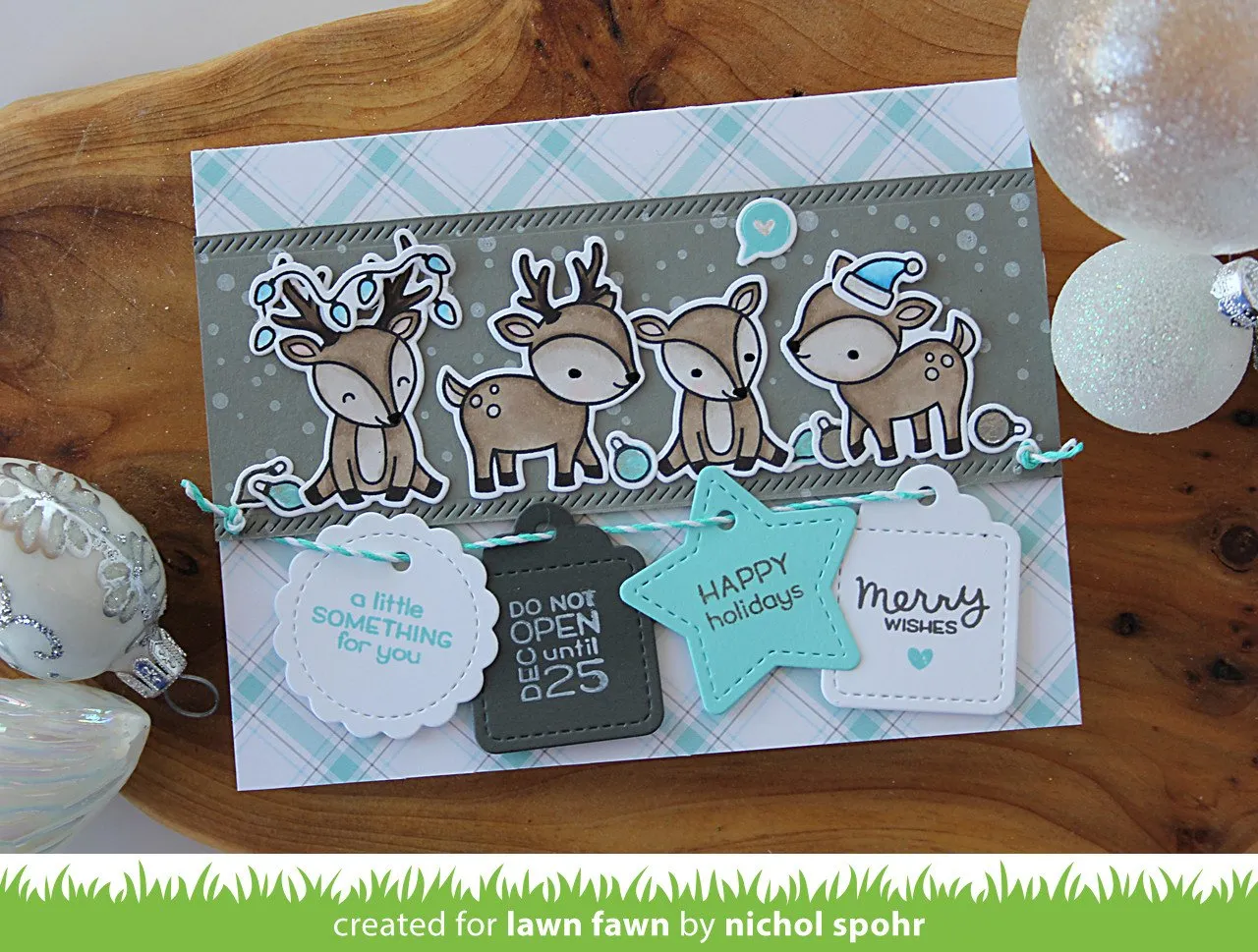 Lawn Fawn Tiny Tag Sayings Clear Stamps Geschenkanhänger Sprüche