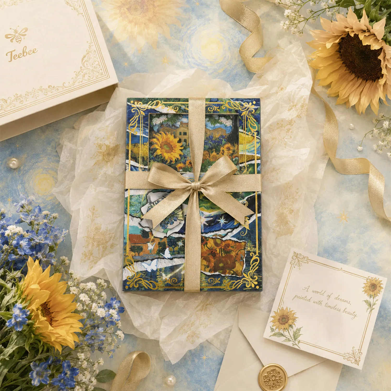 Ieebee Art Collection Van Gogh Journal 50 Seiten Sternennacht