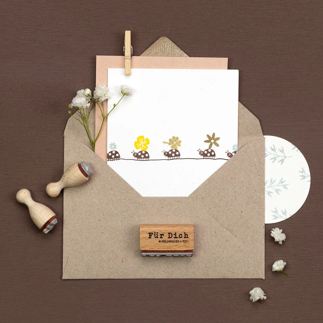 Perlenfischer Wiesenblüte mini Stempel 10x9 mm Kegel