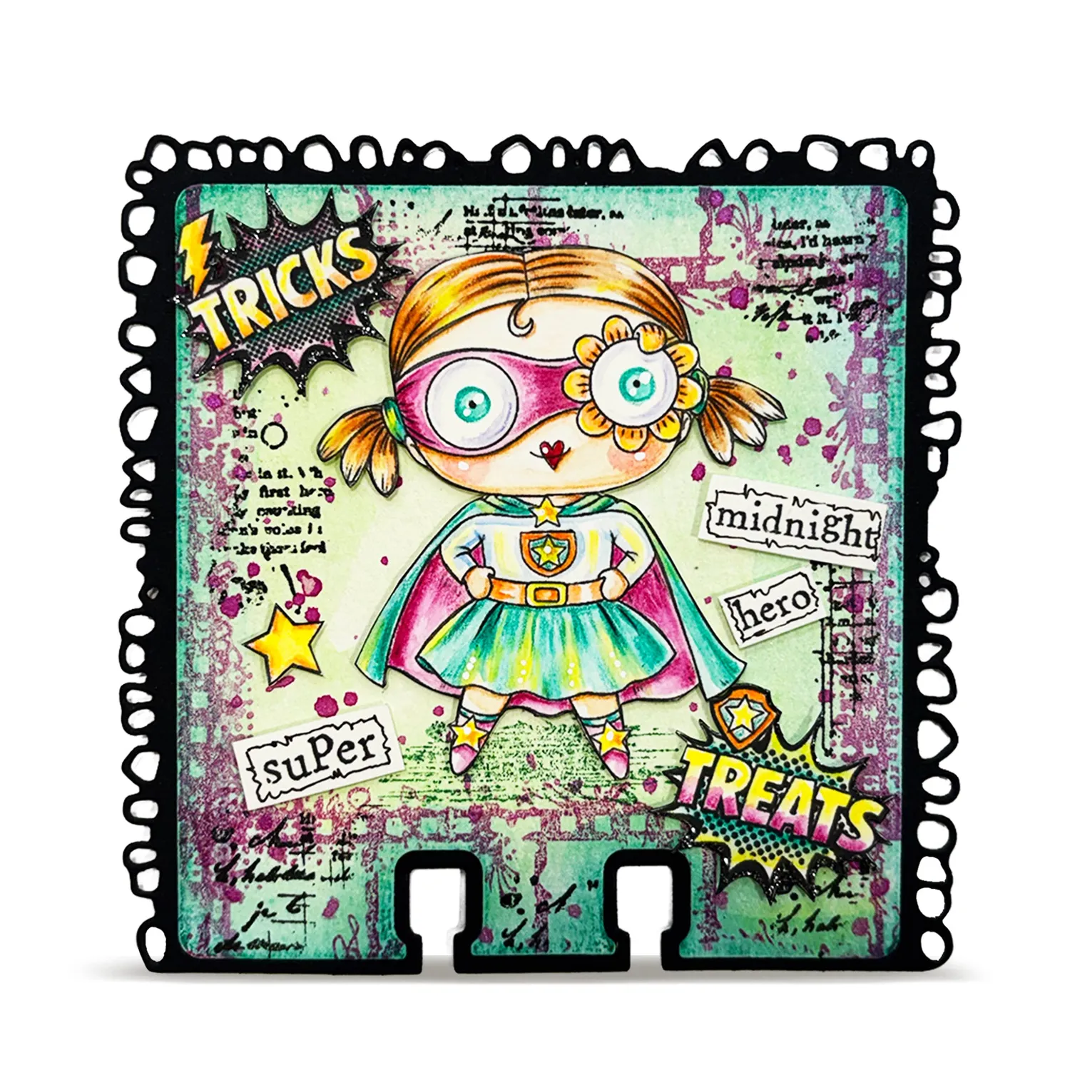 AALL and Create TP-1427 Midnight Hero Stempelset A7 klar