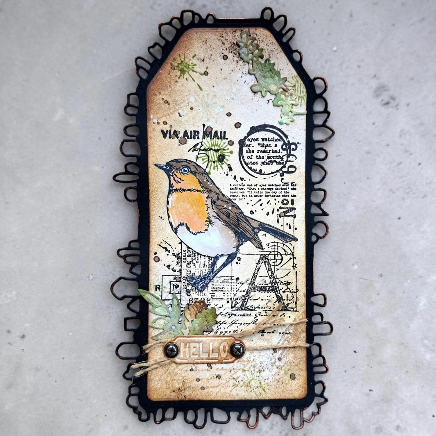 AALL and Create TP-1353 Mailbird A Stempel A7 klar