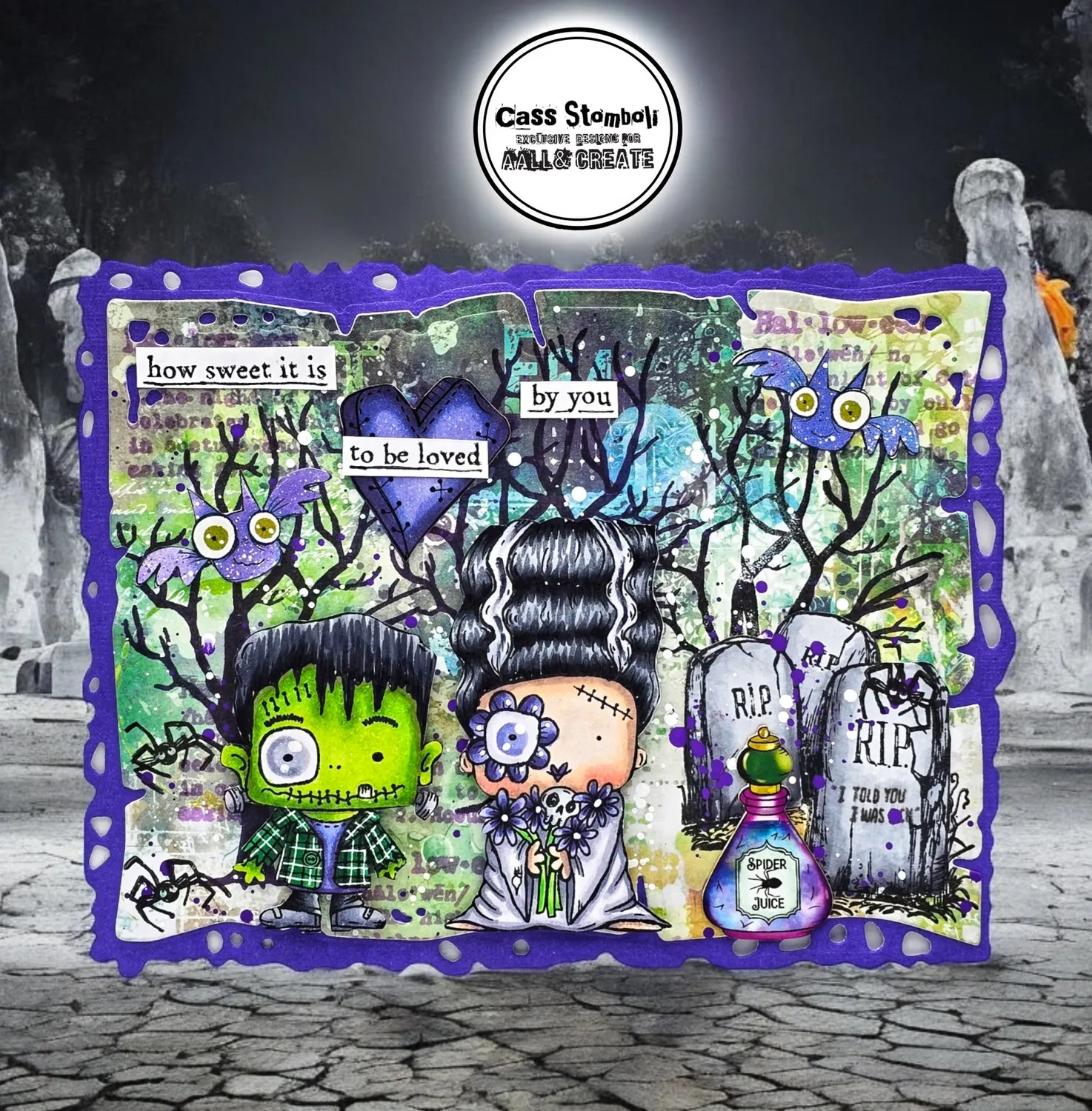 AALL and Create EP-64 Tricksters Elixirs Die-Cuts A6 115-teilig