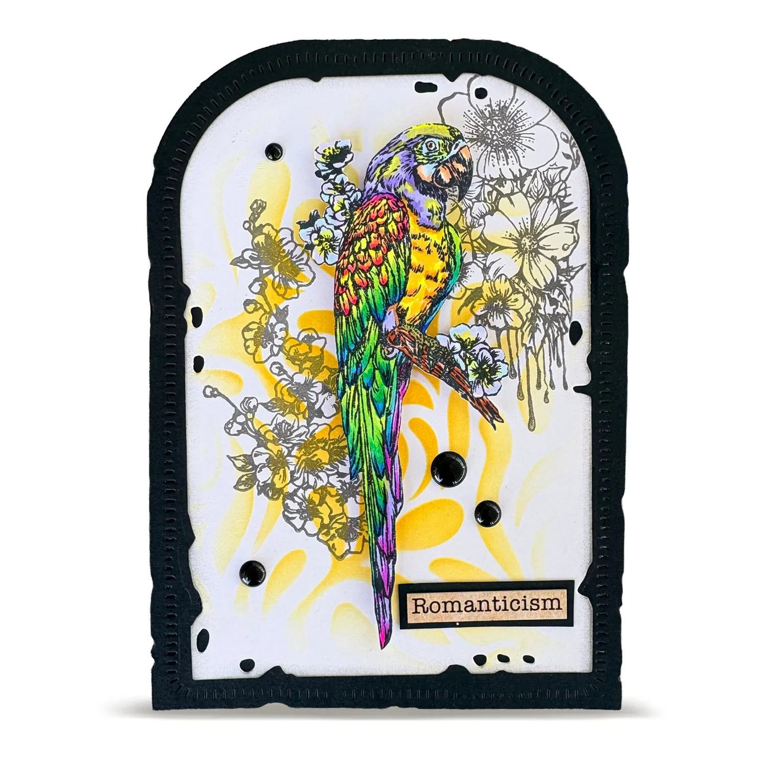 AALL and Create TP-1348 Parrot Song Stempelset A6 Photopolymer