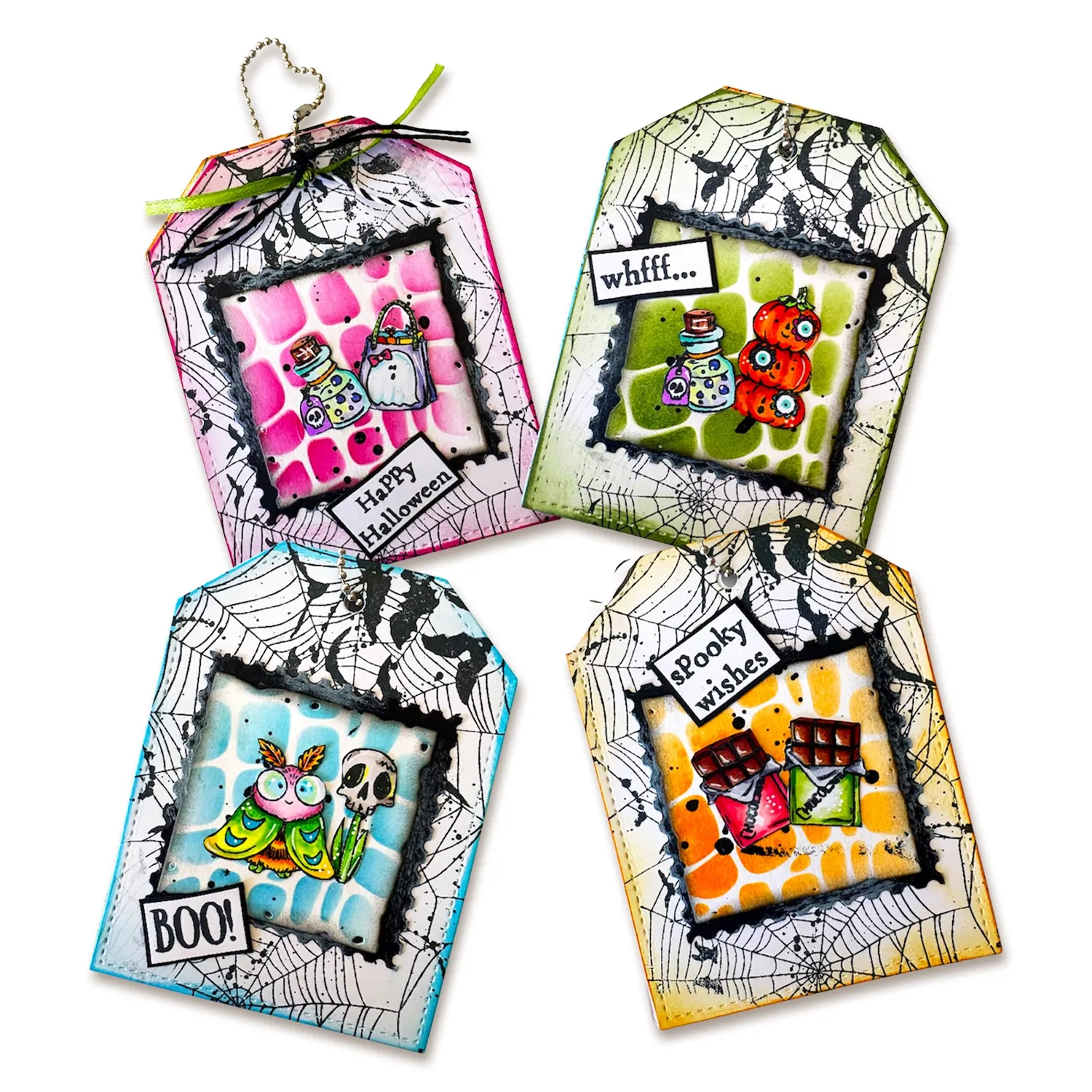 AALL and Create TP-1422 Halloween Bits Stempelset A7 9 Motive