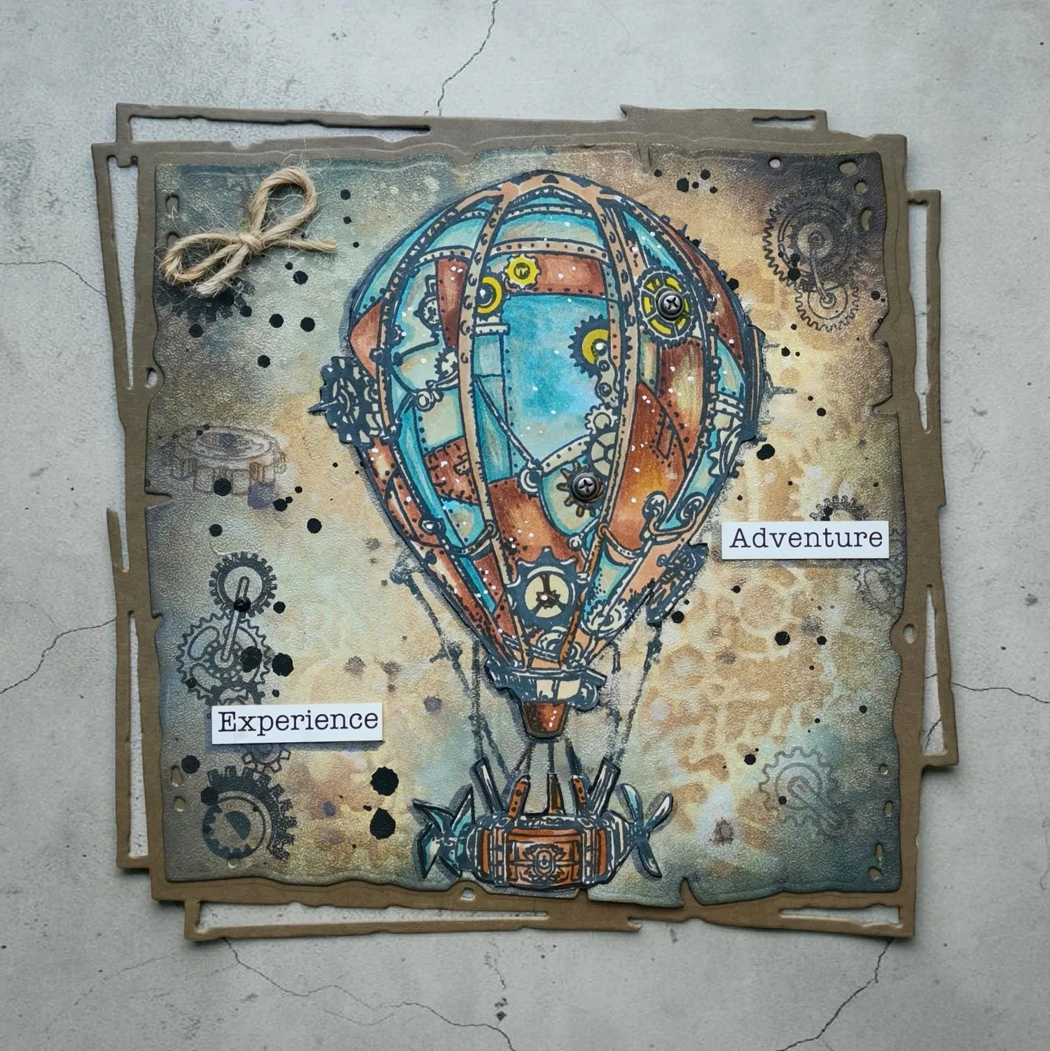 AALL and Create TP-1454 Sky Mechanism Stempelset A6