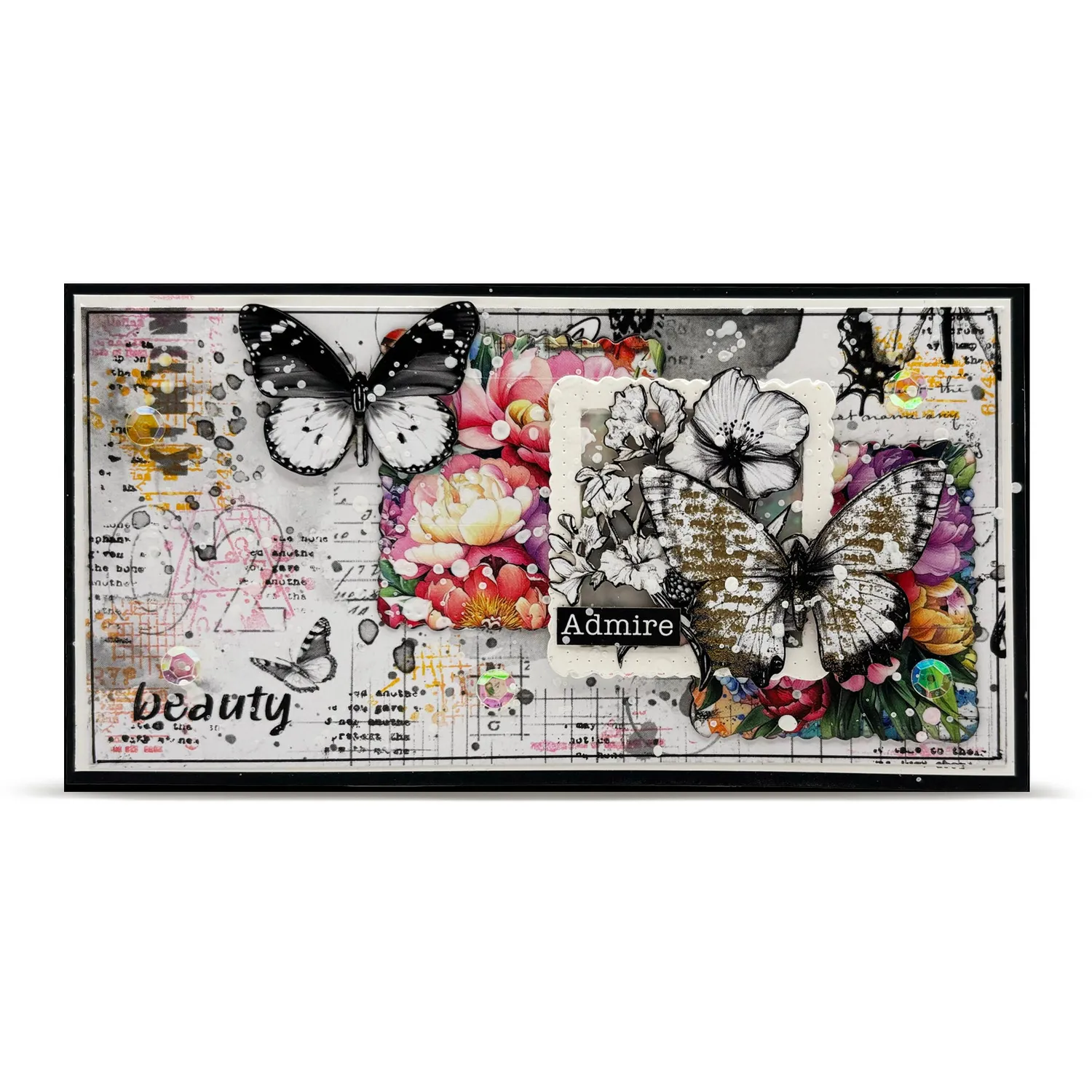 AALL and Create PA-48 Speckled Vellum Designpapier 12x12