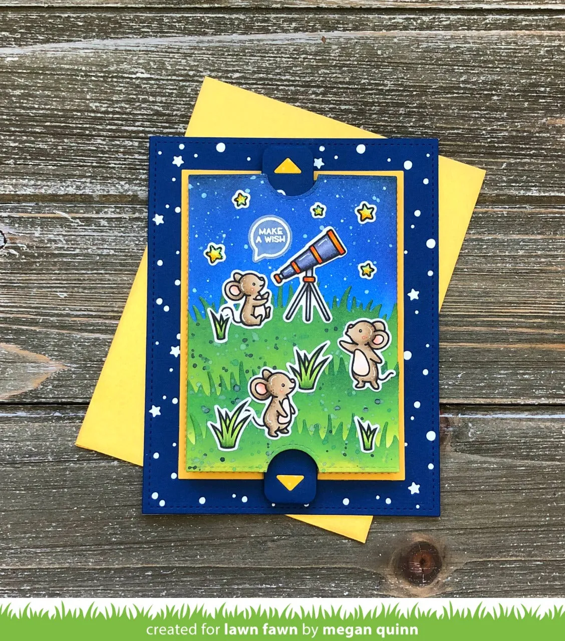 Lawn Fawn Super Star Clear Stamps Stempelset Stern