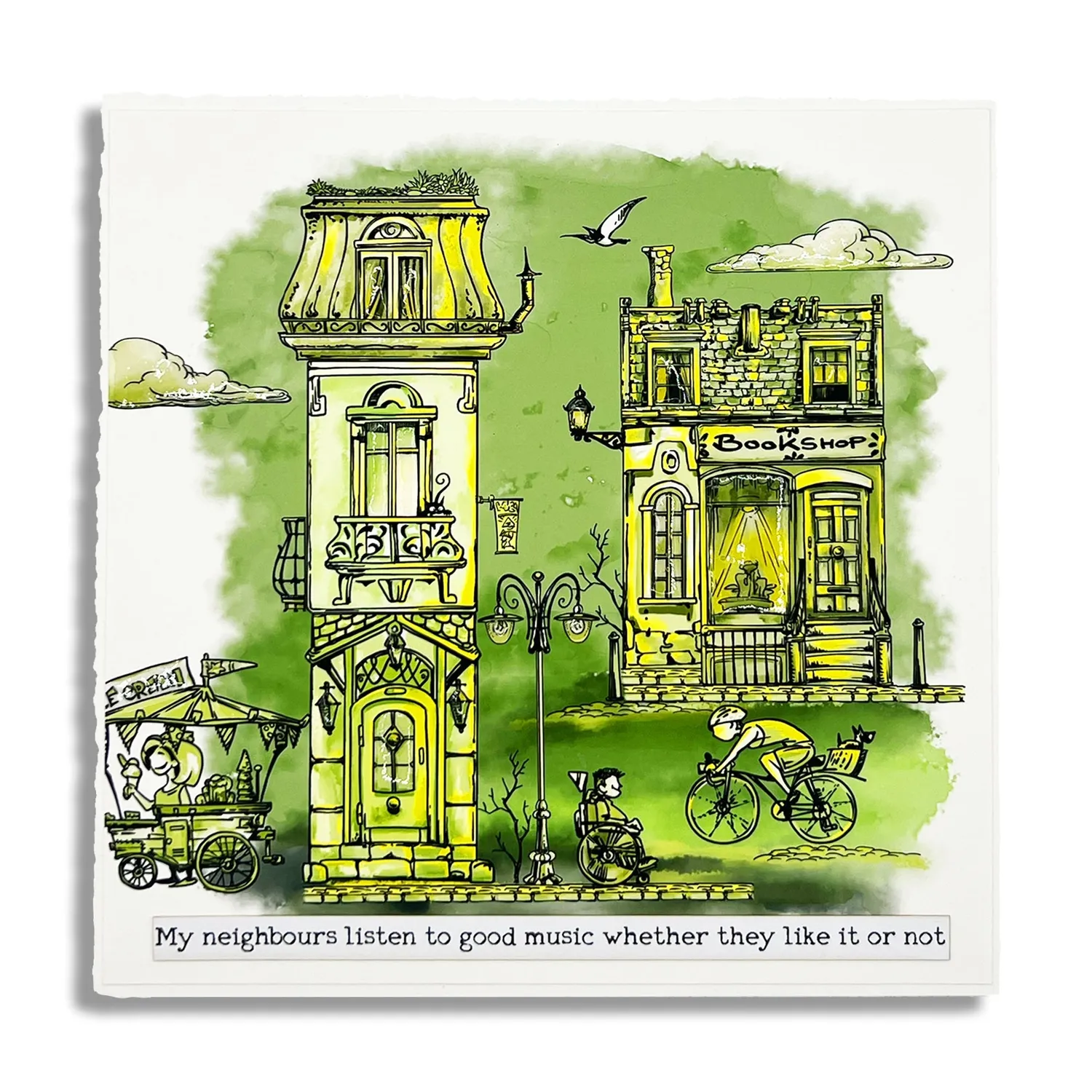 AALL and Create TP-1233 Community Corner Stempelset A5 23-teilig klar