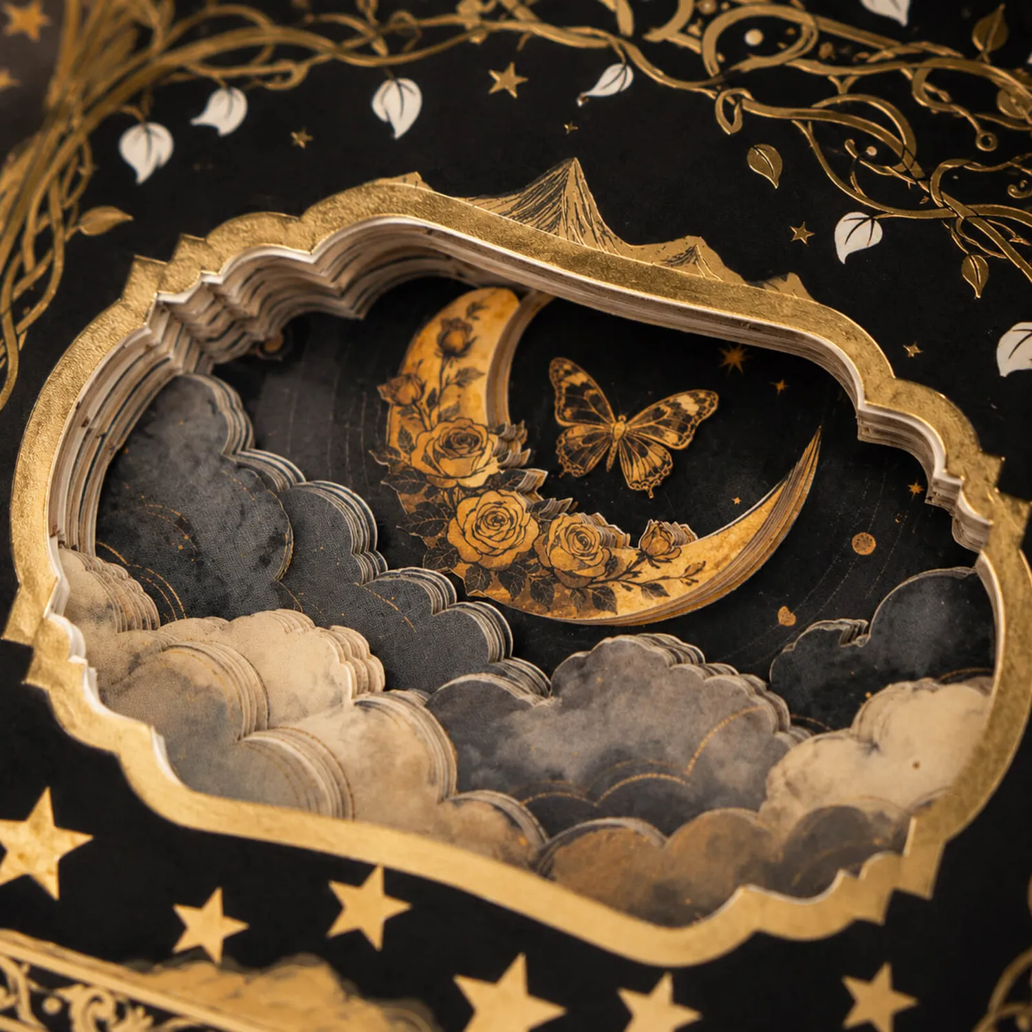 Ieebee Mystic Astro Enchantment Journal schwarz