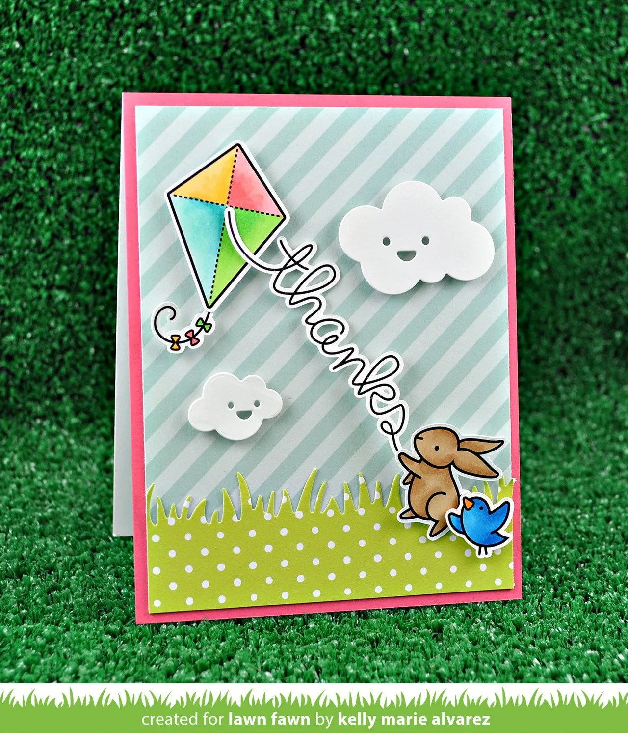 Lawn Fawn Big Scripty Words Stempelset Schriftzüge groß