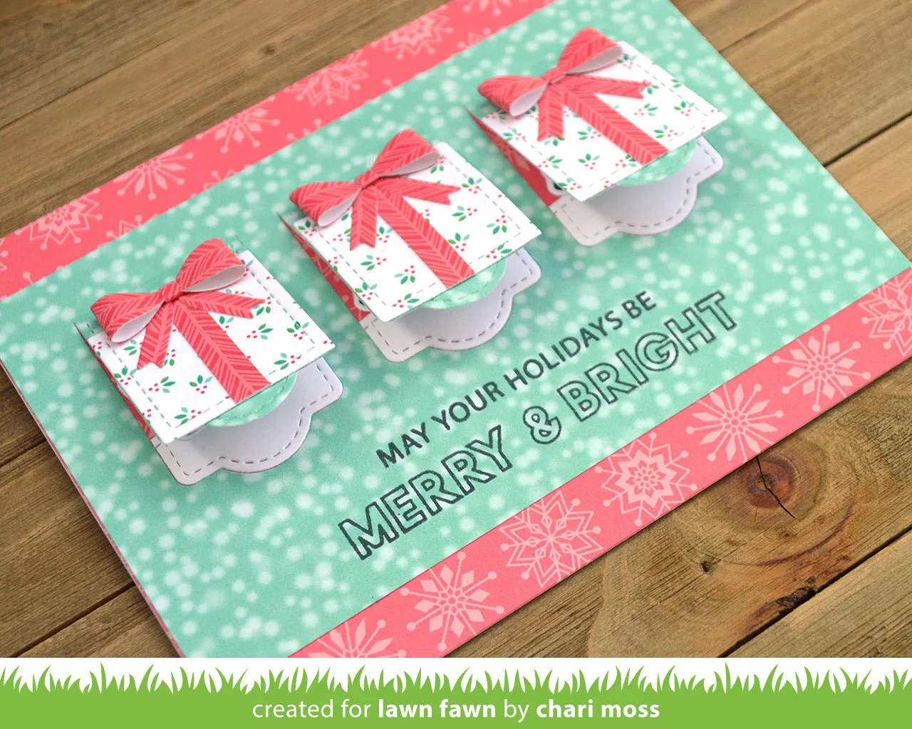 Lawn Fawn Tiny Christmas Clear Stamps Weihnachten Mini