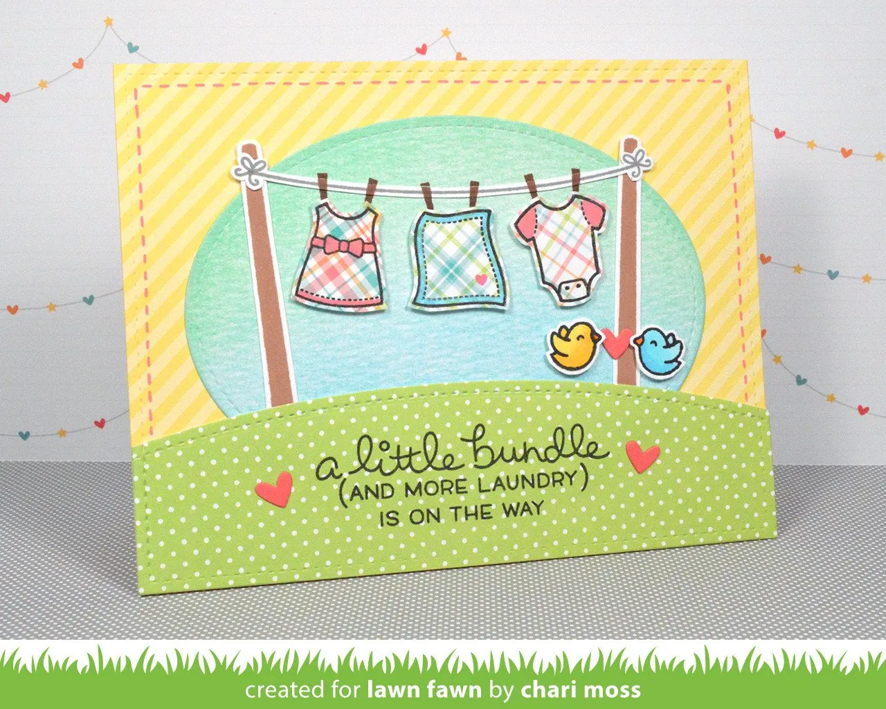 Lawn Fawn Little Bundle LF1127 Stempelset Baby