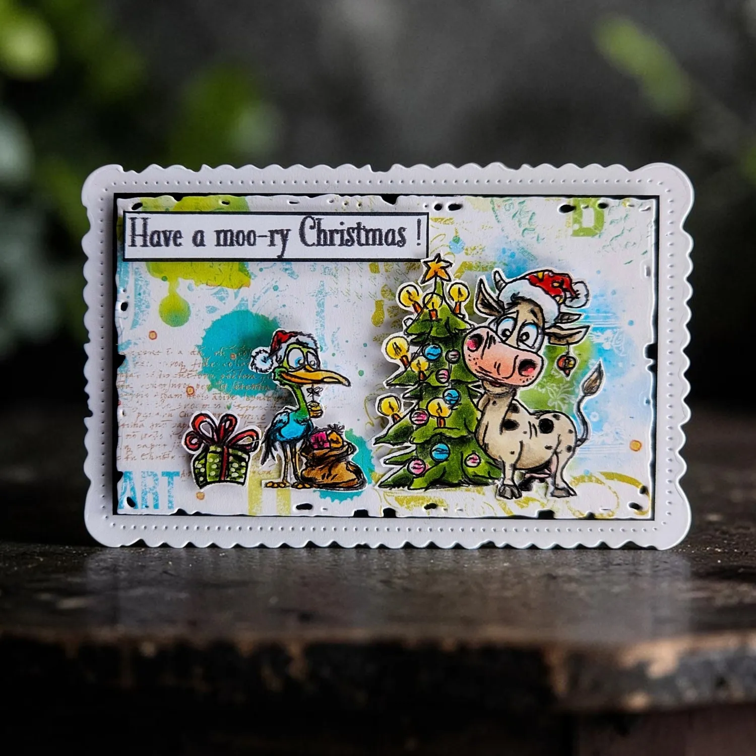 AALL and Create TP-1496 A6 Stempelset Moo-ry Christmas