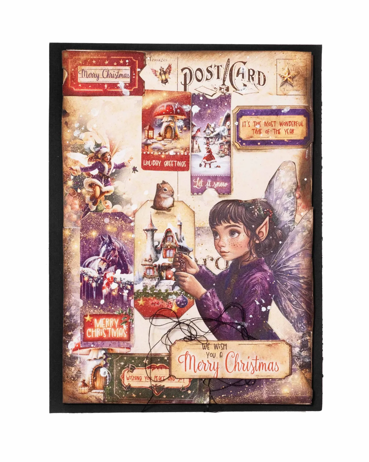 StudioLight Essentials Fairy Christmas Minipapierblock 24 Blatt