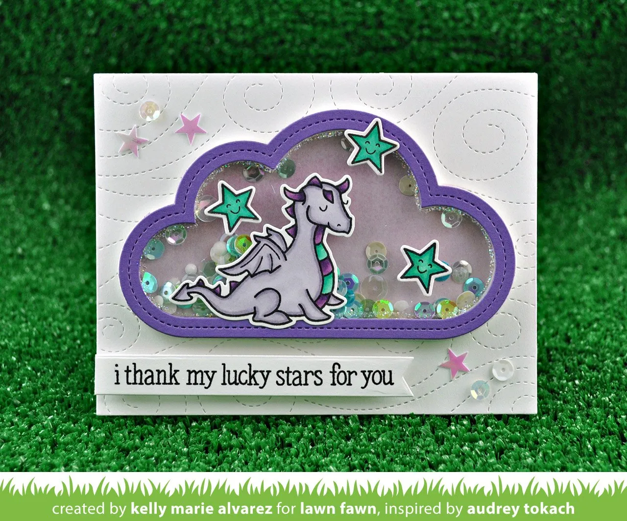 Lawn Fawn Stitched Cloud Frames Stanzen Wolken