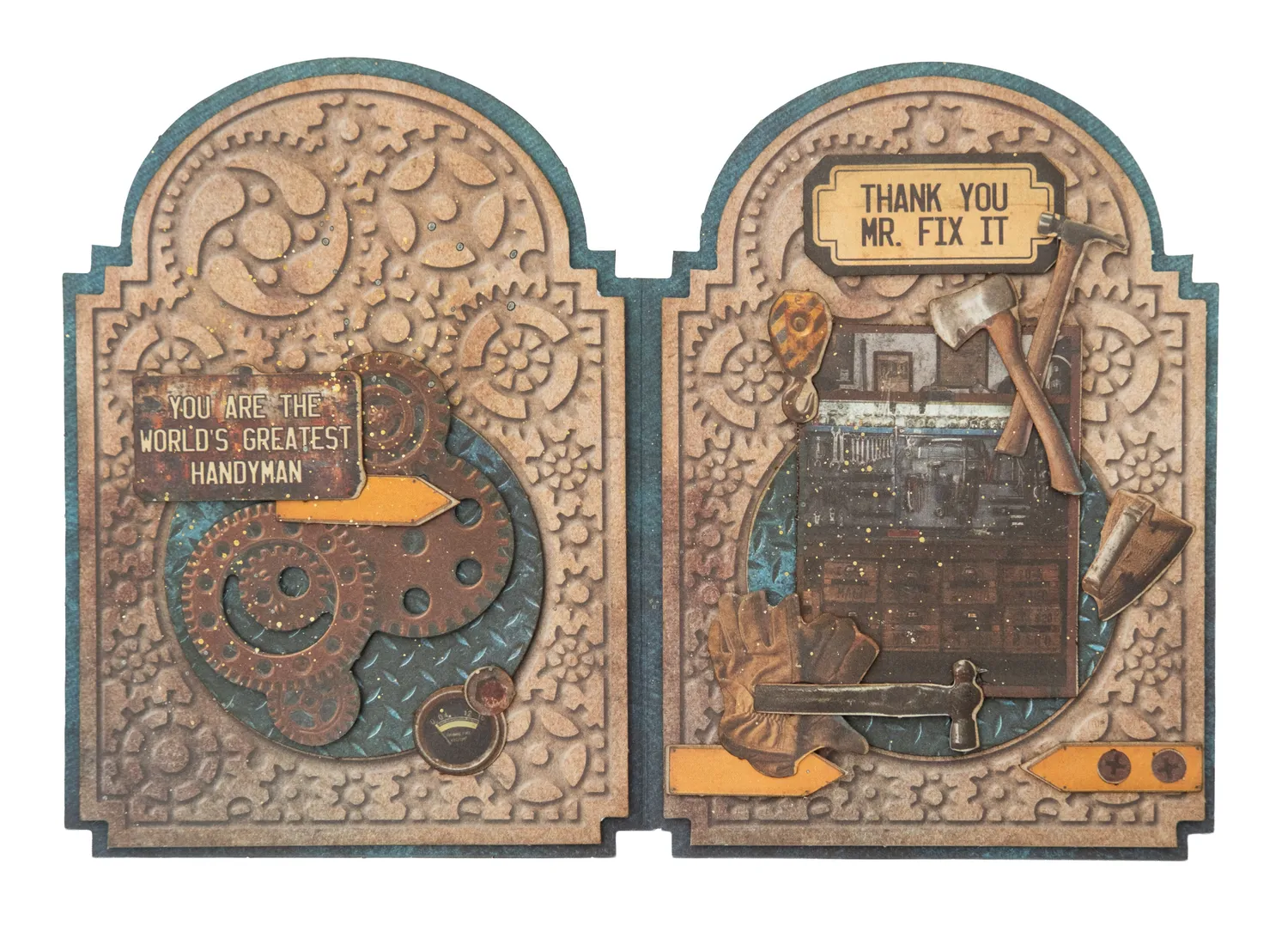 Studio Light Gearhead's Workshop Die-Cut Papier 20 Blatt